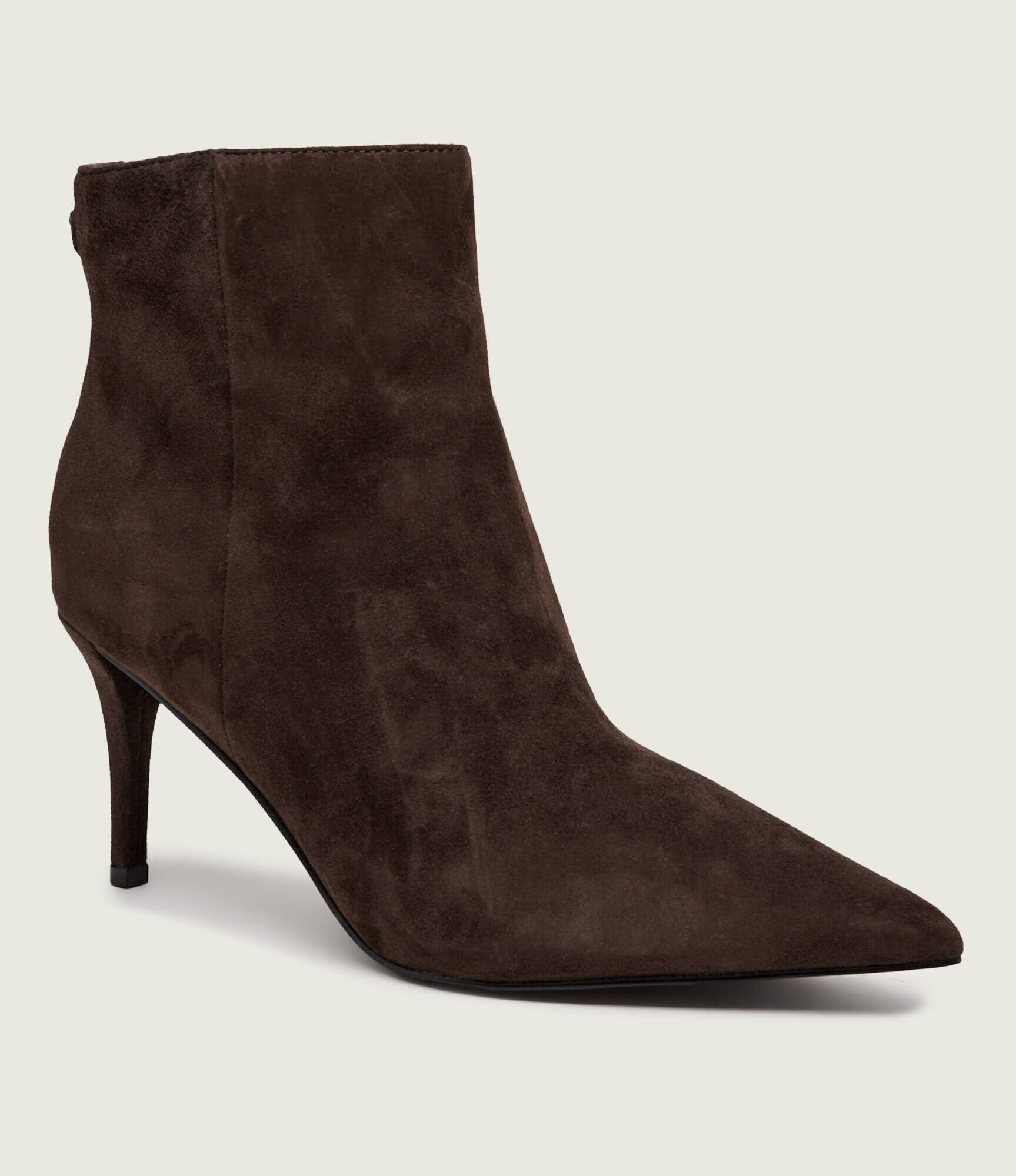 GUESS Botine cu toc subțire Caleza | piele întoarsă