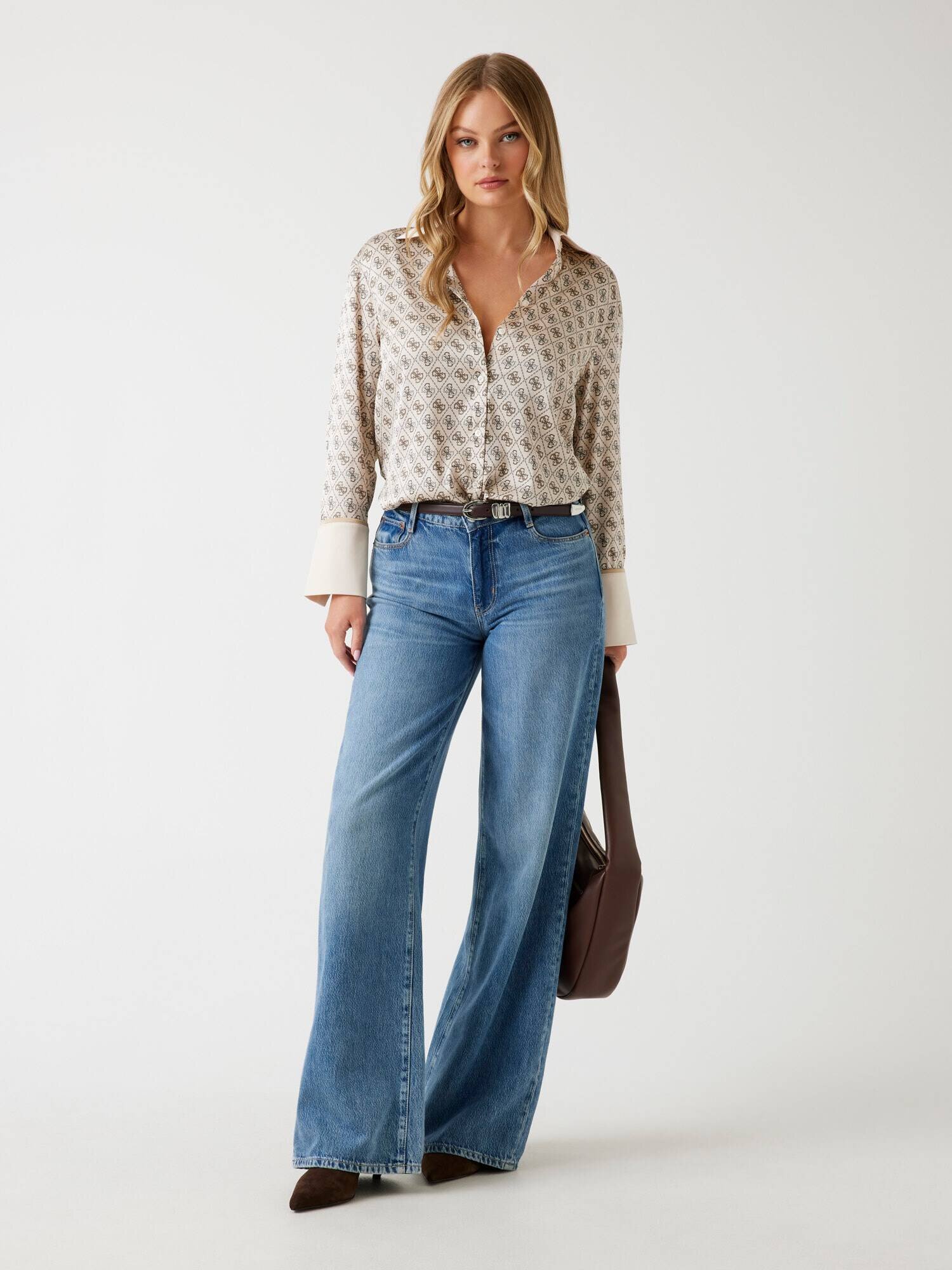 GUESS Cămașă LS ALEXANDRA | regular fit