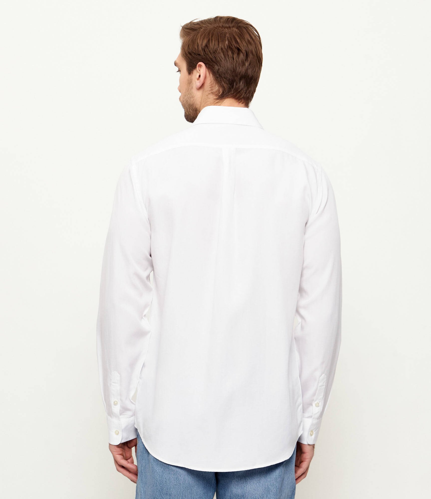 GUESS Cămașă | regular fit | cu adaos de in