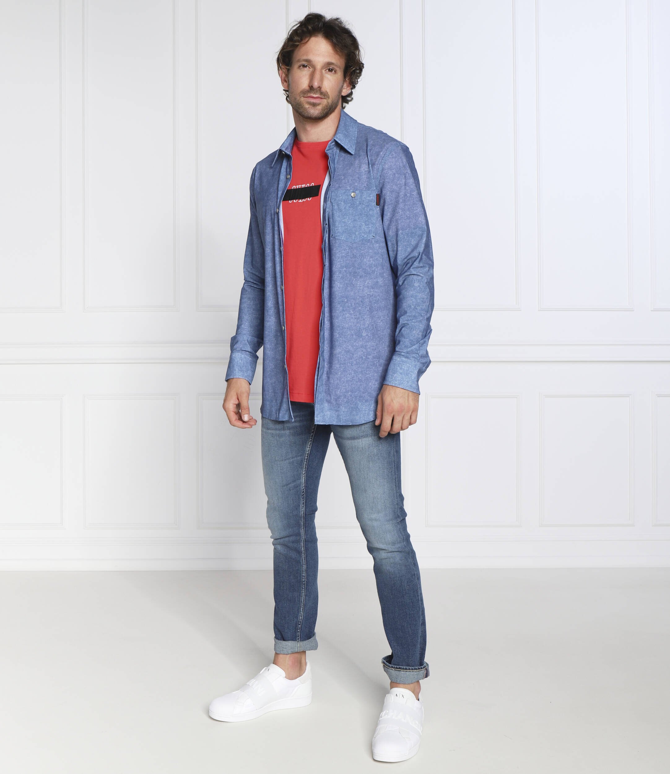 GUESS Cămașă tech | Regular Fit