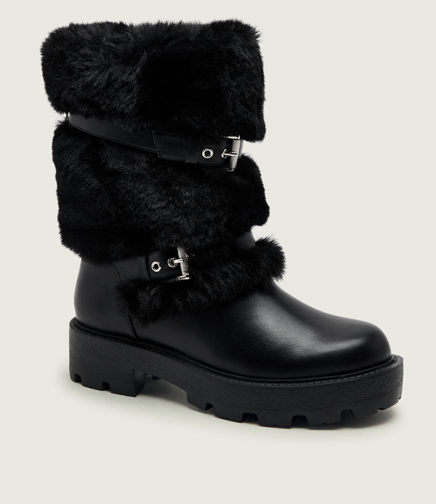 GUESS Căptușite botine Yaffa | shearling