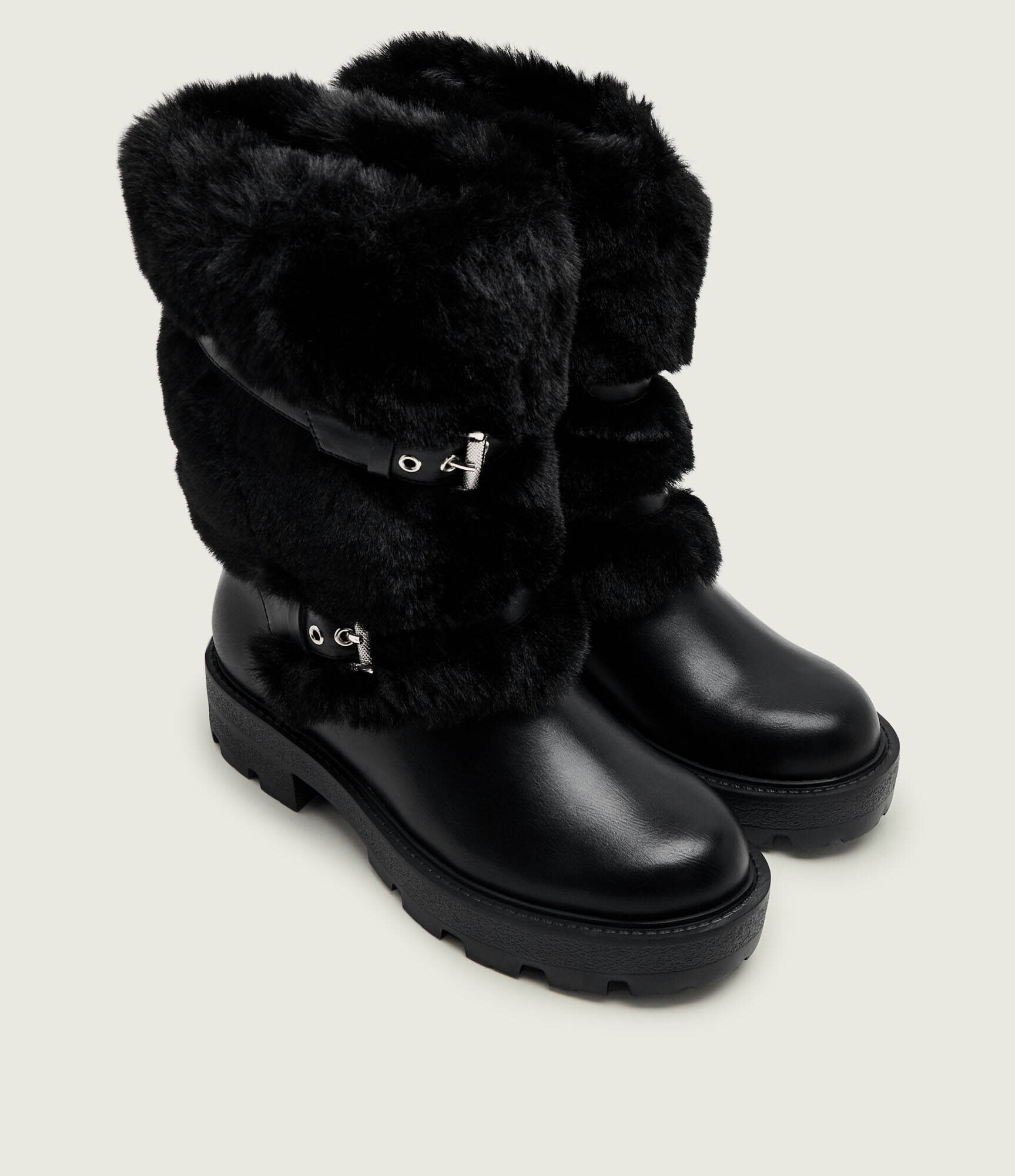 GUESS Căptușite botine Yaffa | shearling
