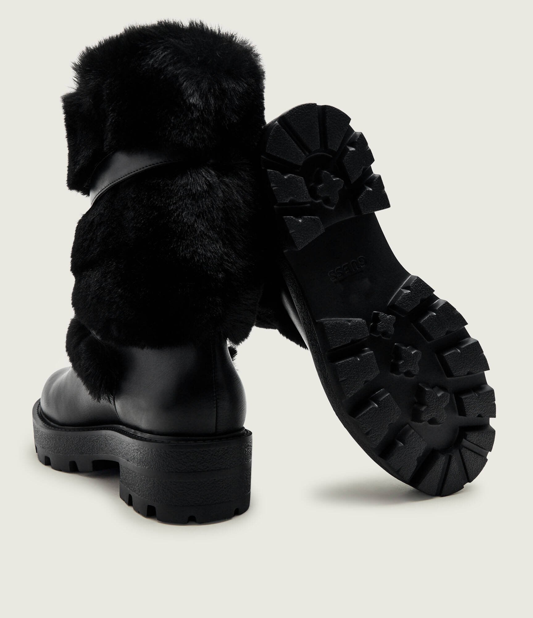 GUESS Căptușite botine Yaffa | shearling