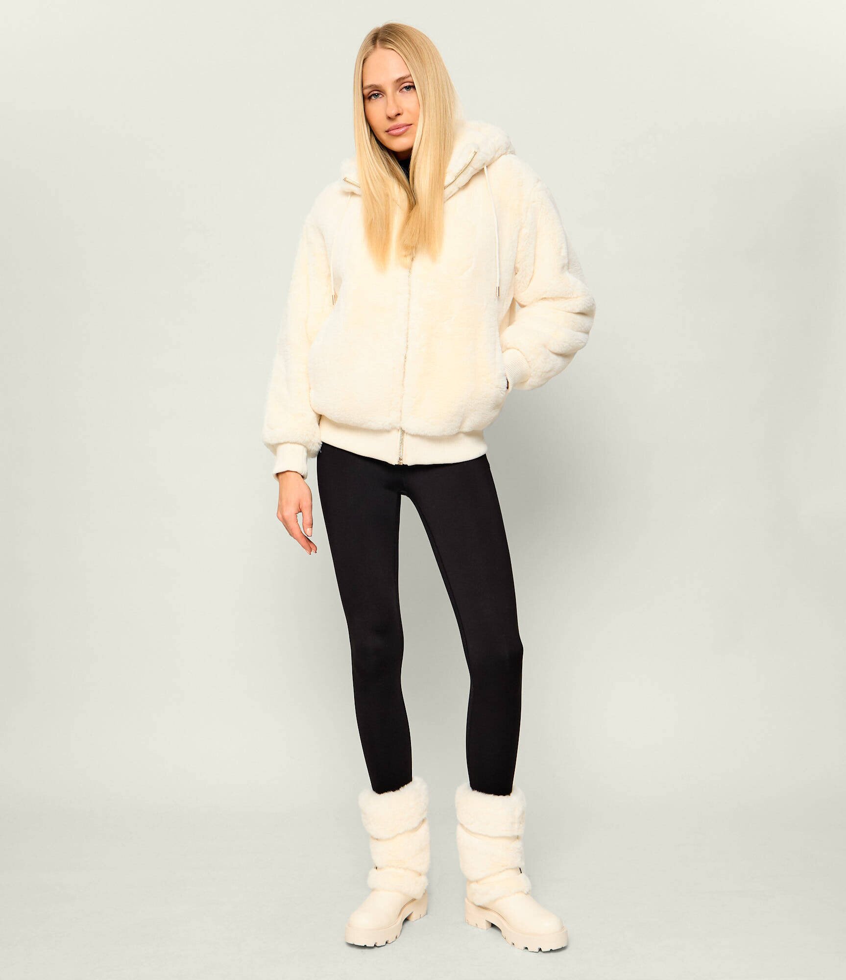 GUESS Căptușite botine Yaffa | shearling