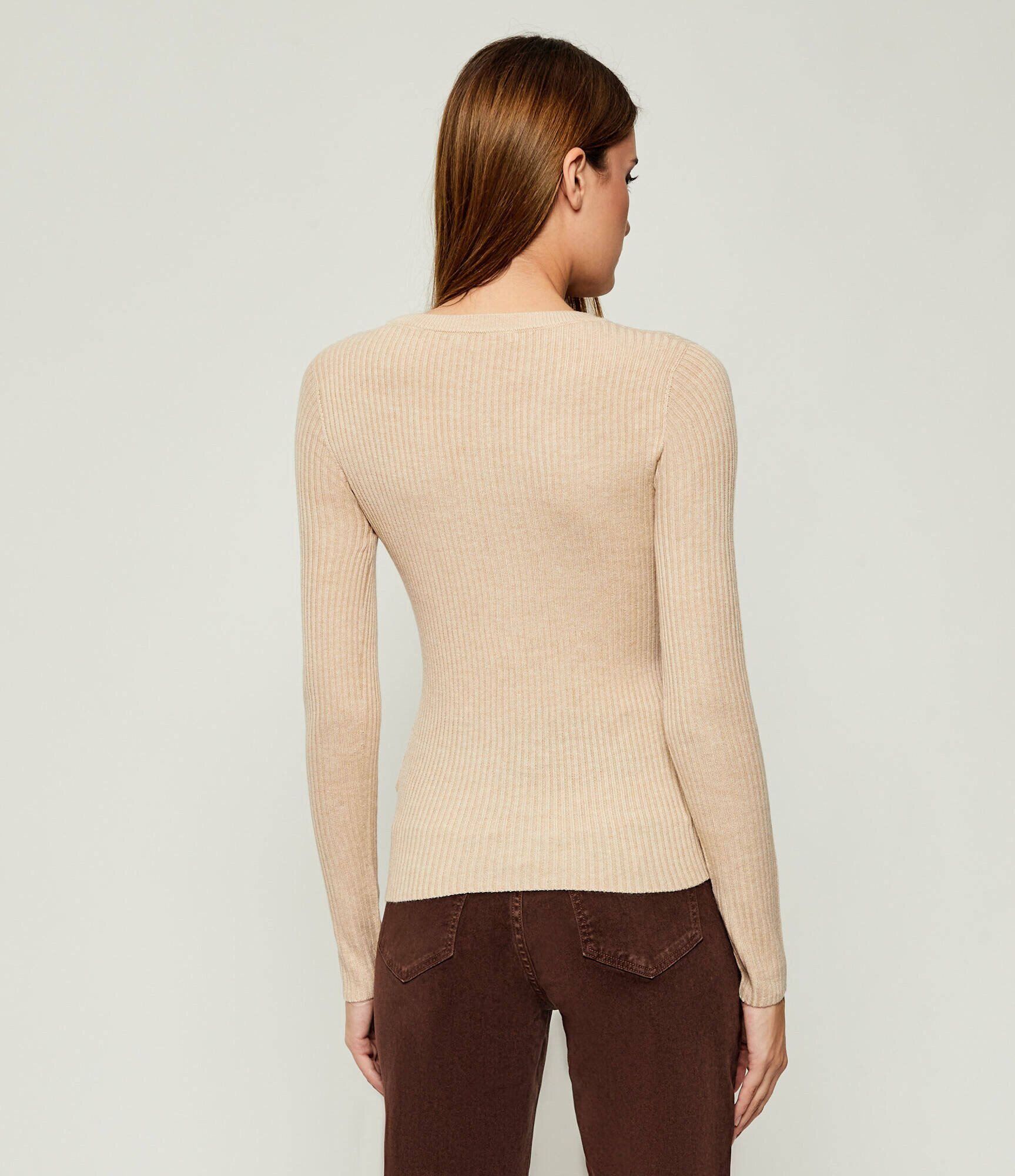 GUESS Cardigan JULIA | Slim Fit | cu adaos de mătase și cașmir