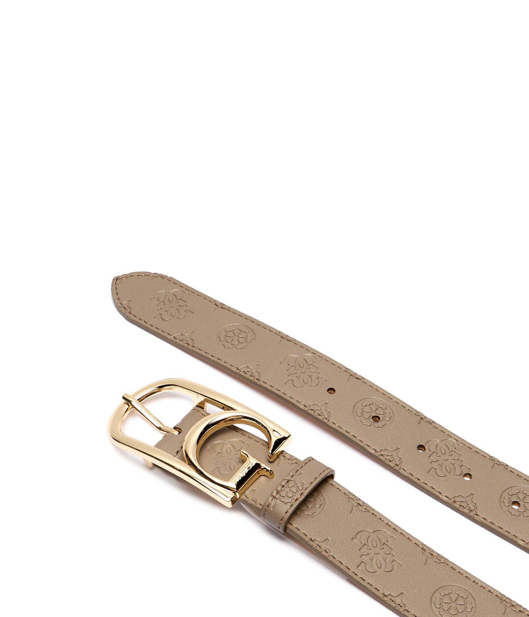 GUESS Curea ZARELA cu adaos de piele