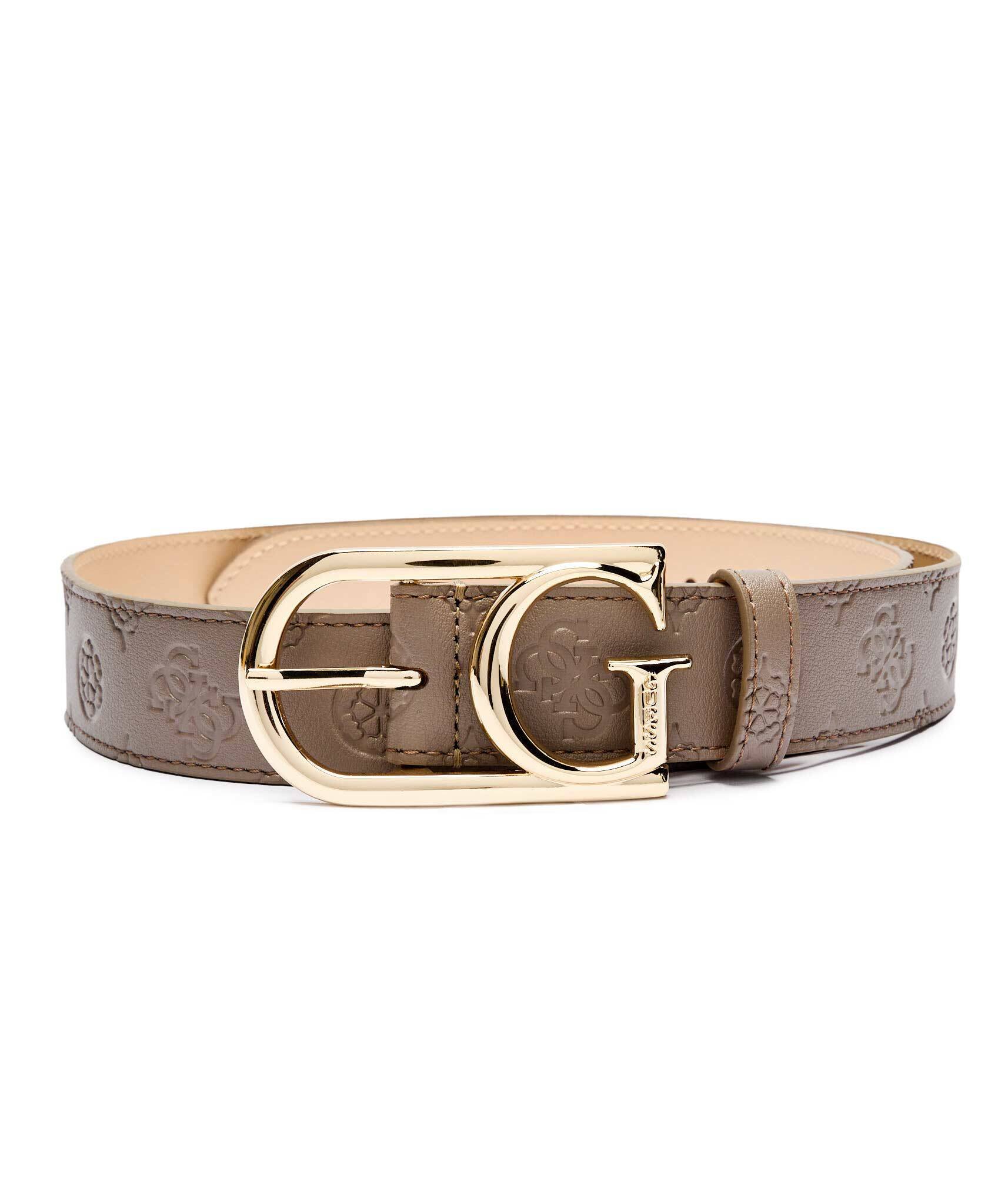 GUESS Curea ZARELA cu adaos de piele