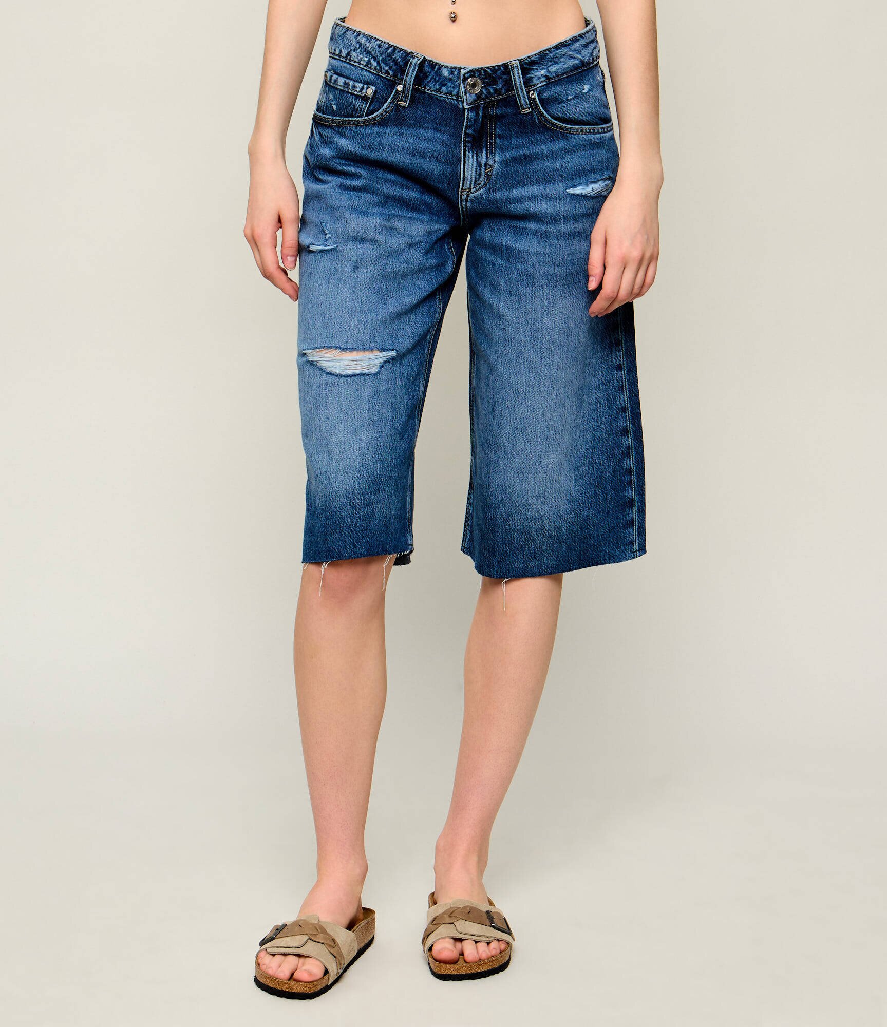 GUESS De blugi bermudy | Relaxed fit