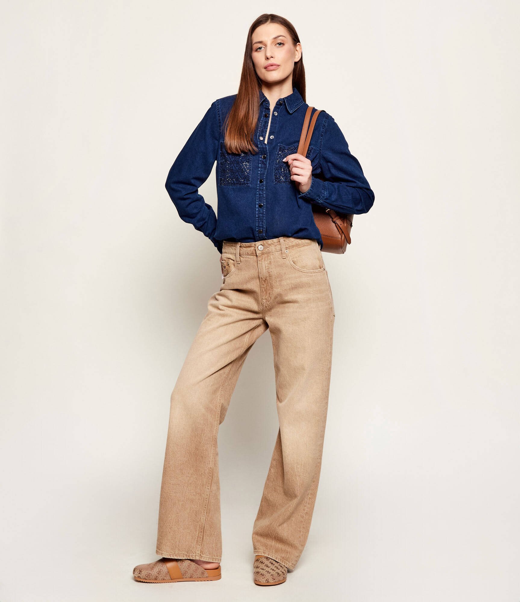 GUESS De blugi cămașă MONIQUE | regular fit