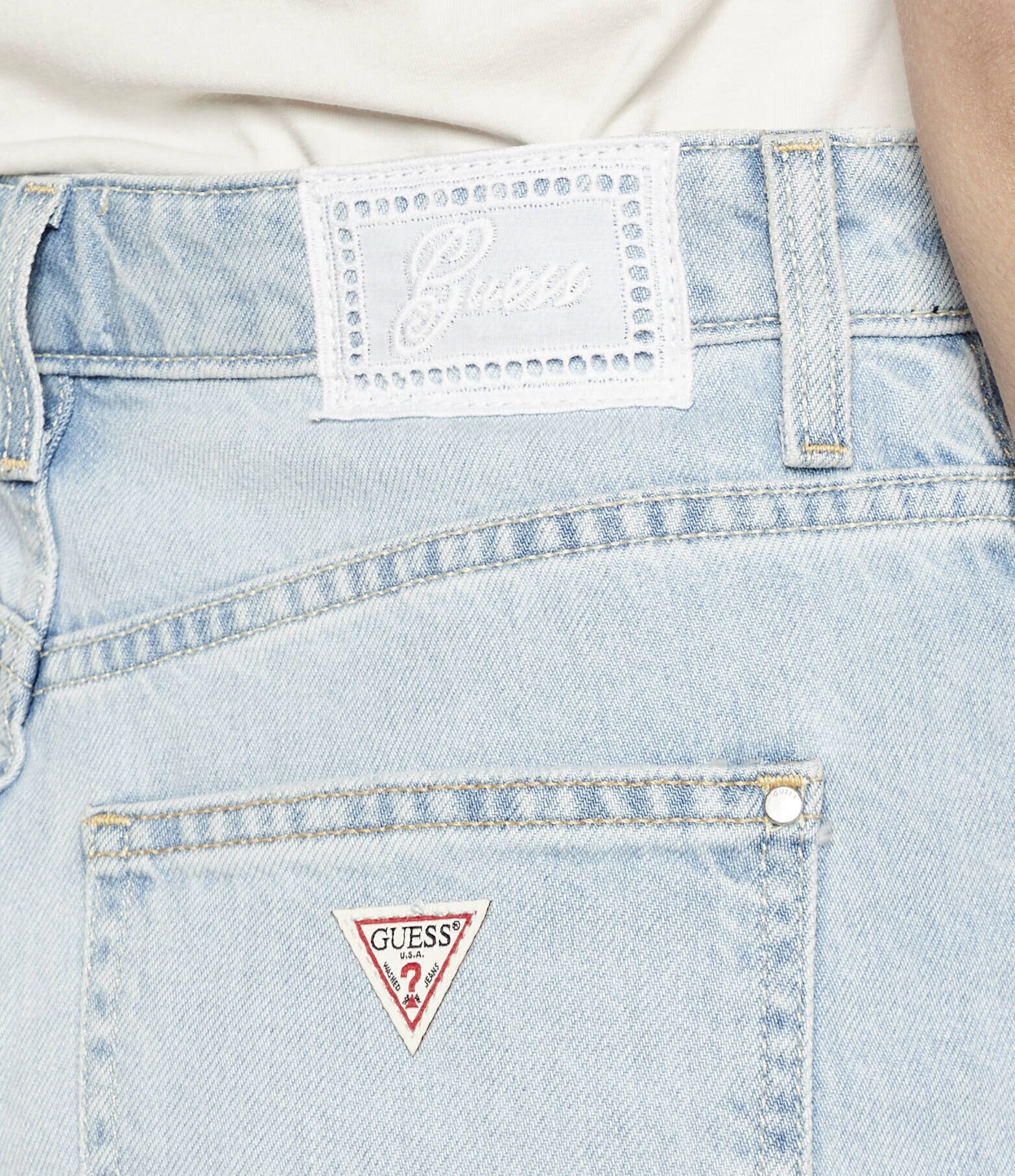 GUESS De blugi pantaloni scurți | Relaxed fit