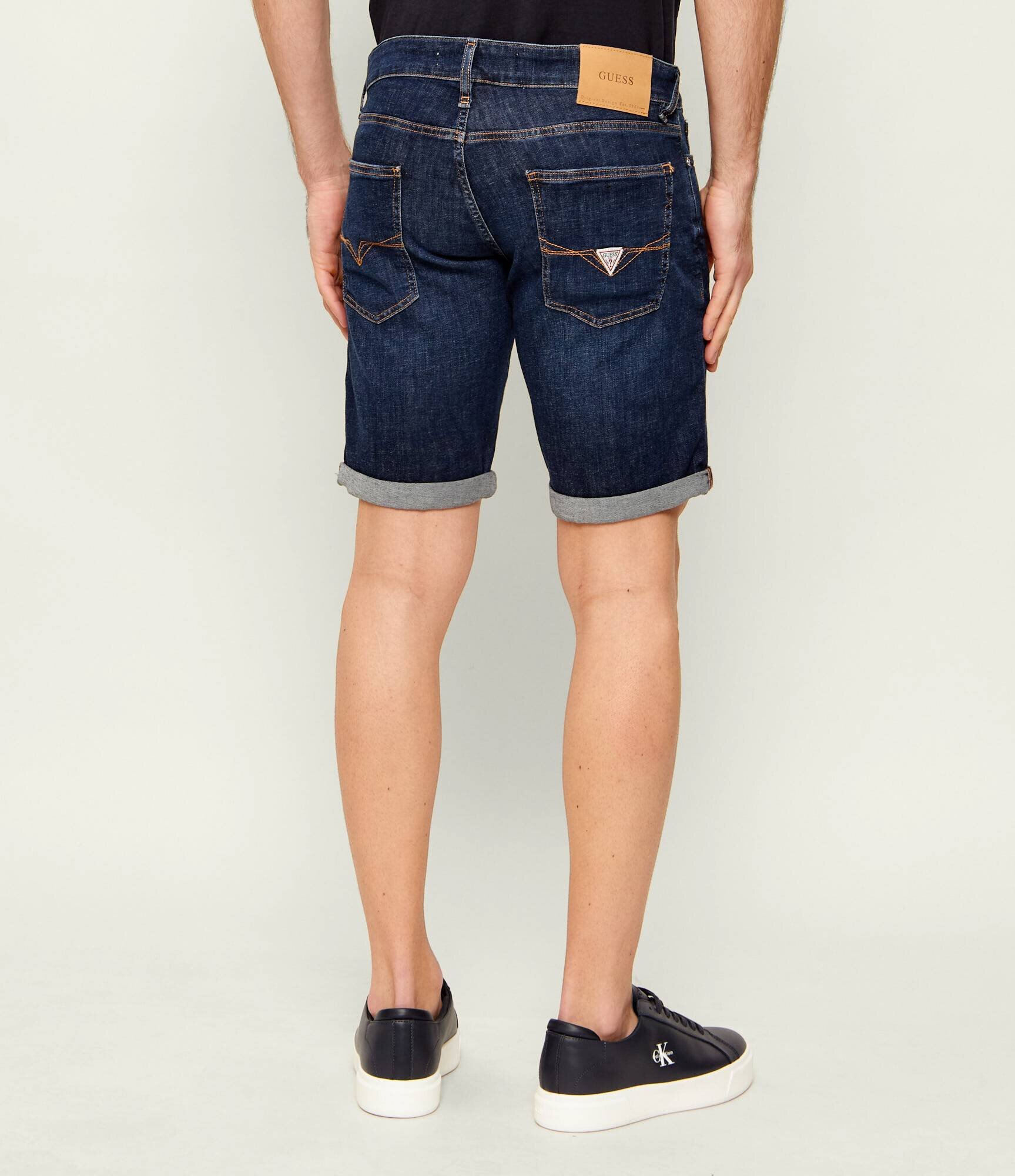 GUESS De blugi pantaloni scurți Sonny | regular fit | cu adaos de in