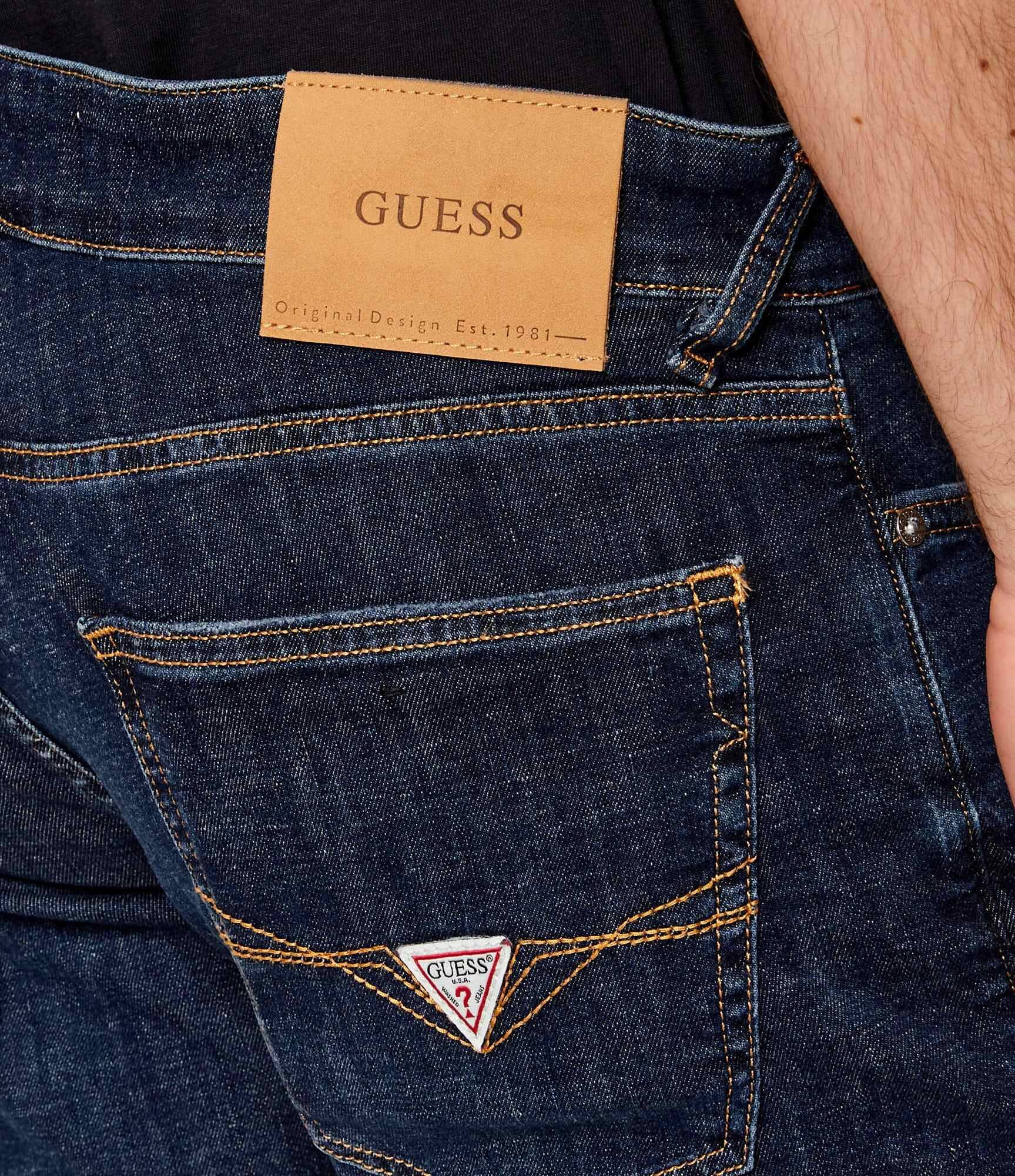GUESS De blugi pantaloni scurți Sonny | regular fit | cu adaos de in