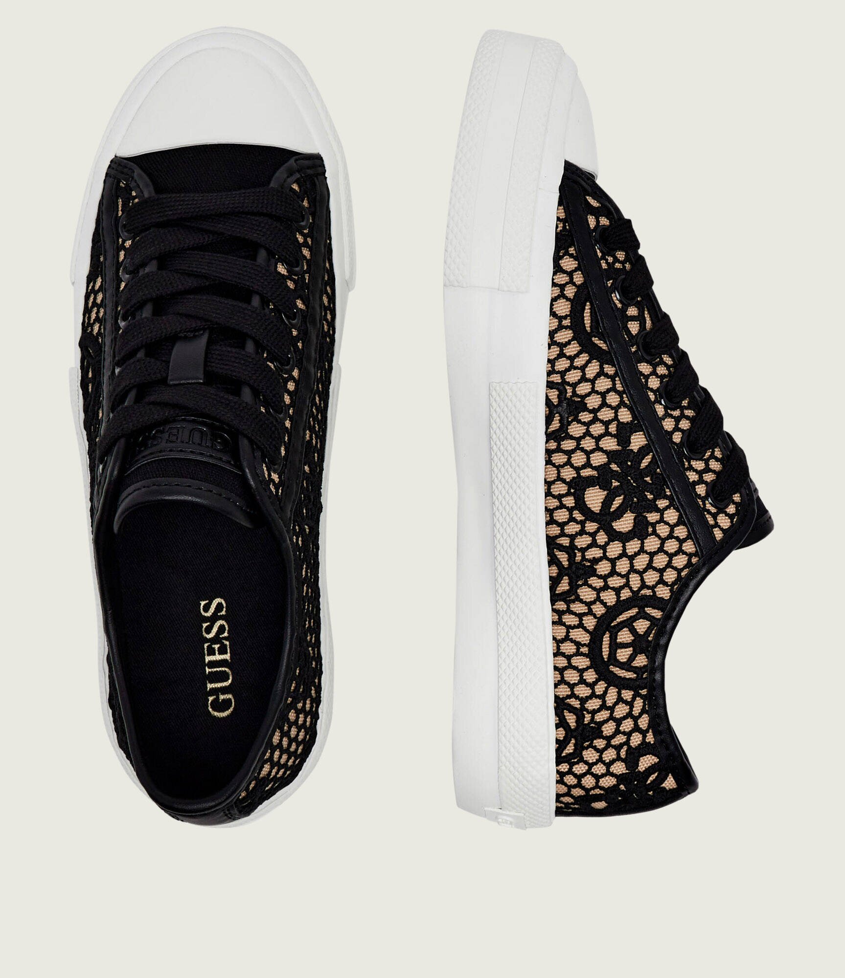 GUESS De dantelă teniși CAREY2