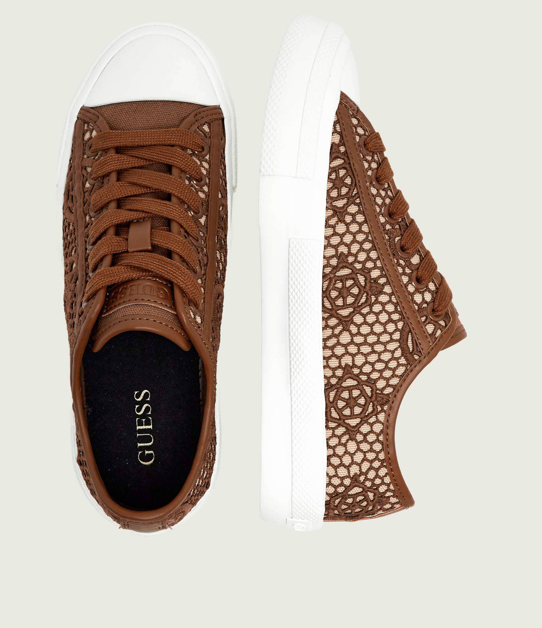 GUESS De dantelă teniși CAREY2
