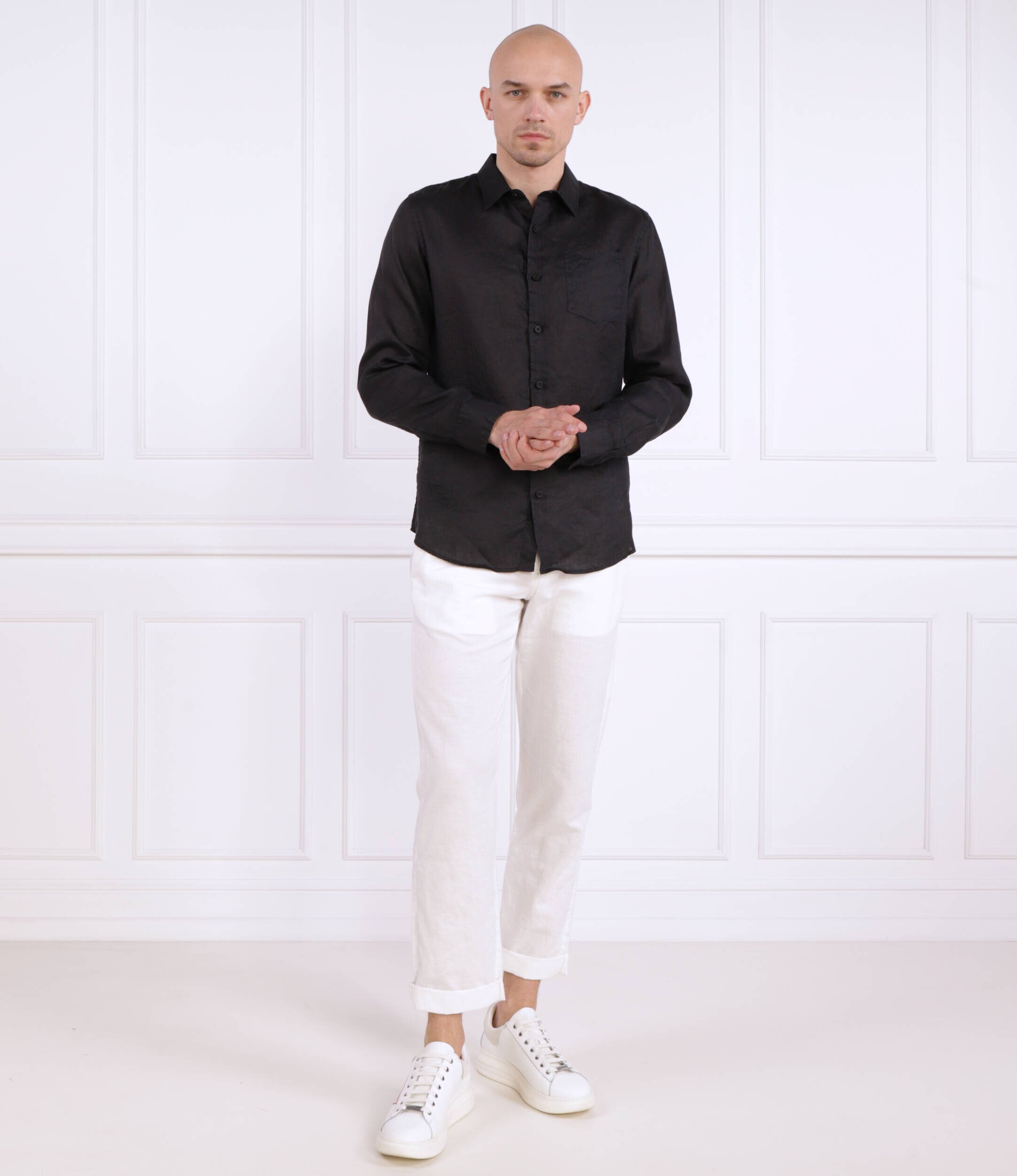 GUESS De in cămașă LS ISLAND | Regular Fit