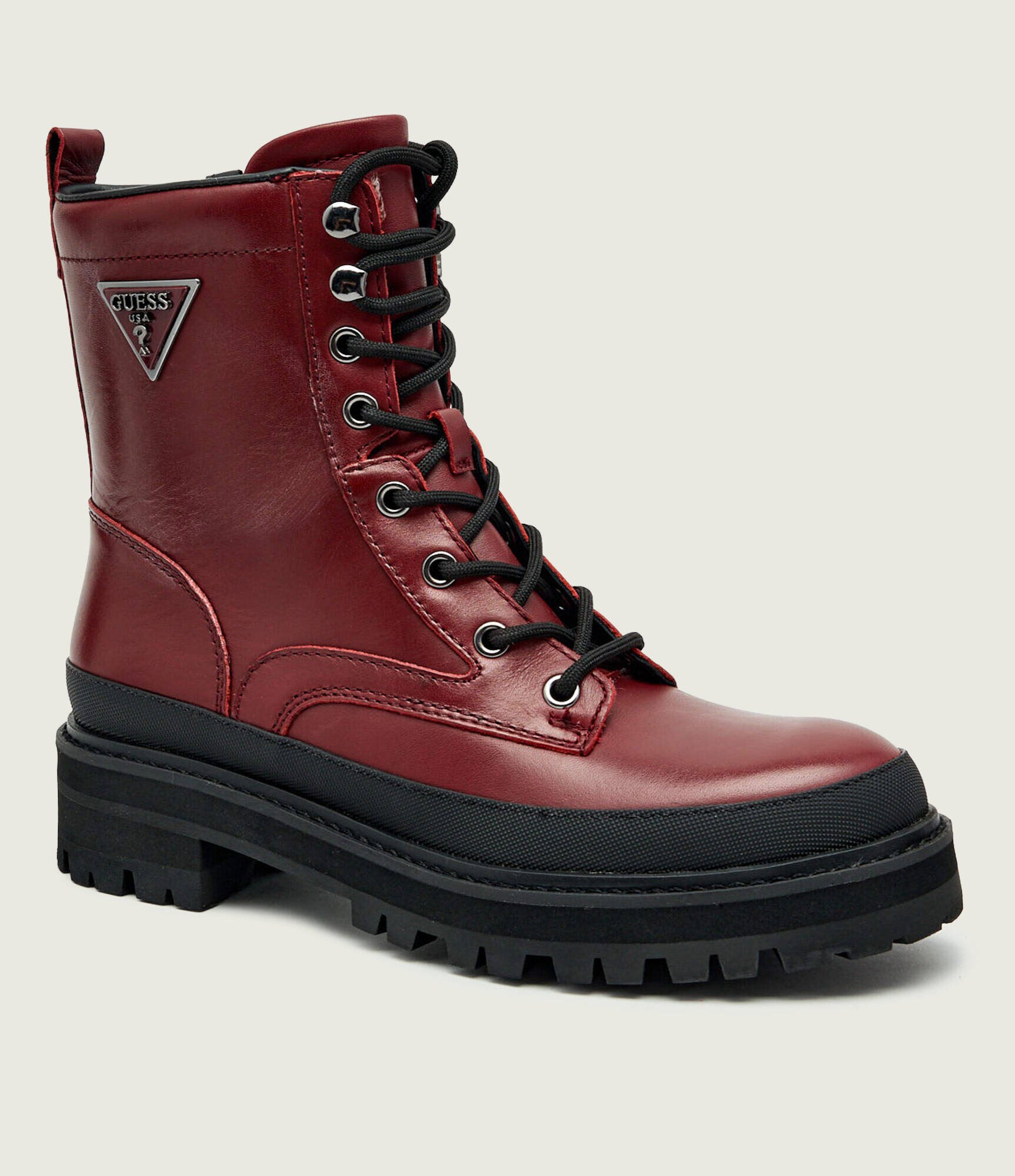 GUESS De piele botine BADA2