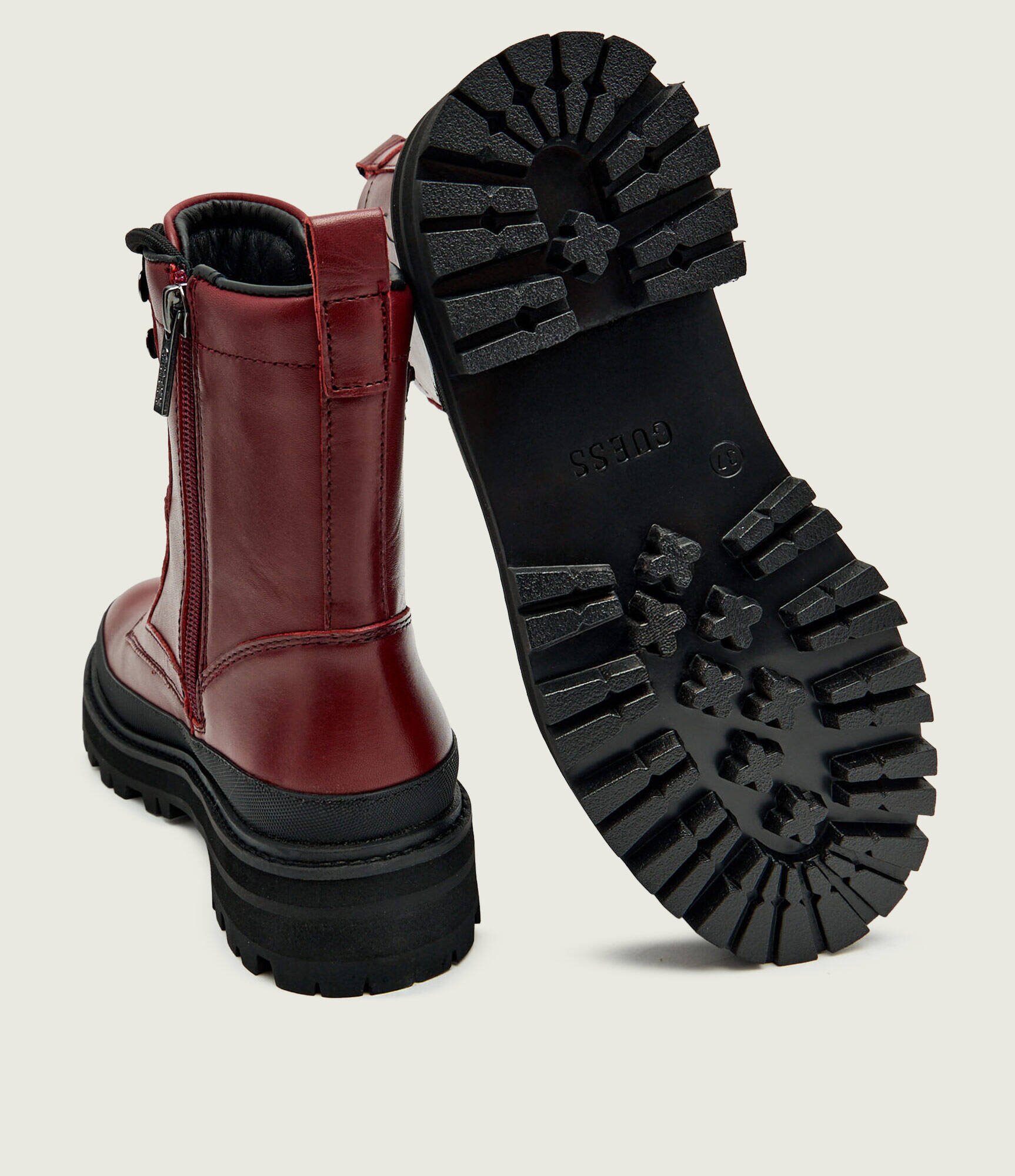 GUESS De piele botine BADA2
