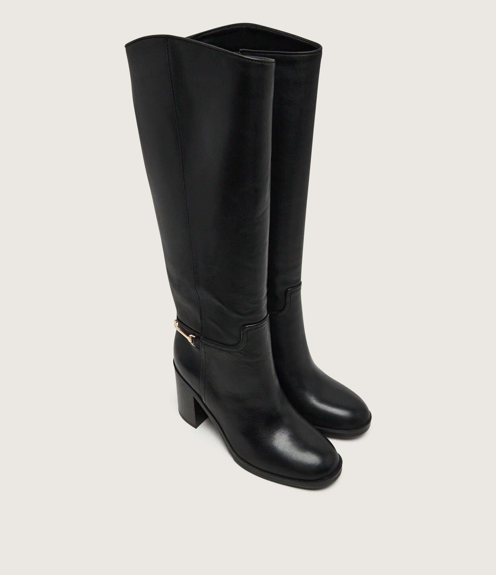 GUESS De piele botine cu toc Grendi
