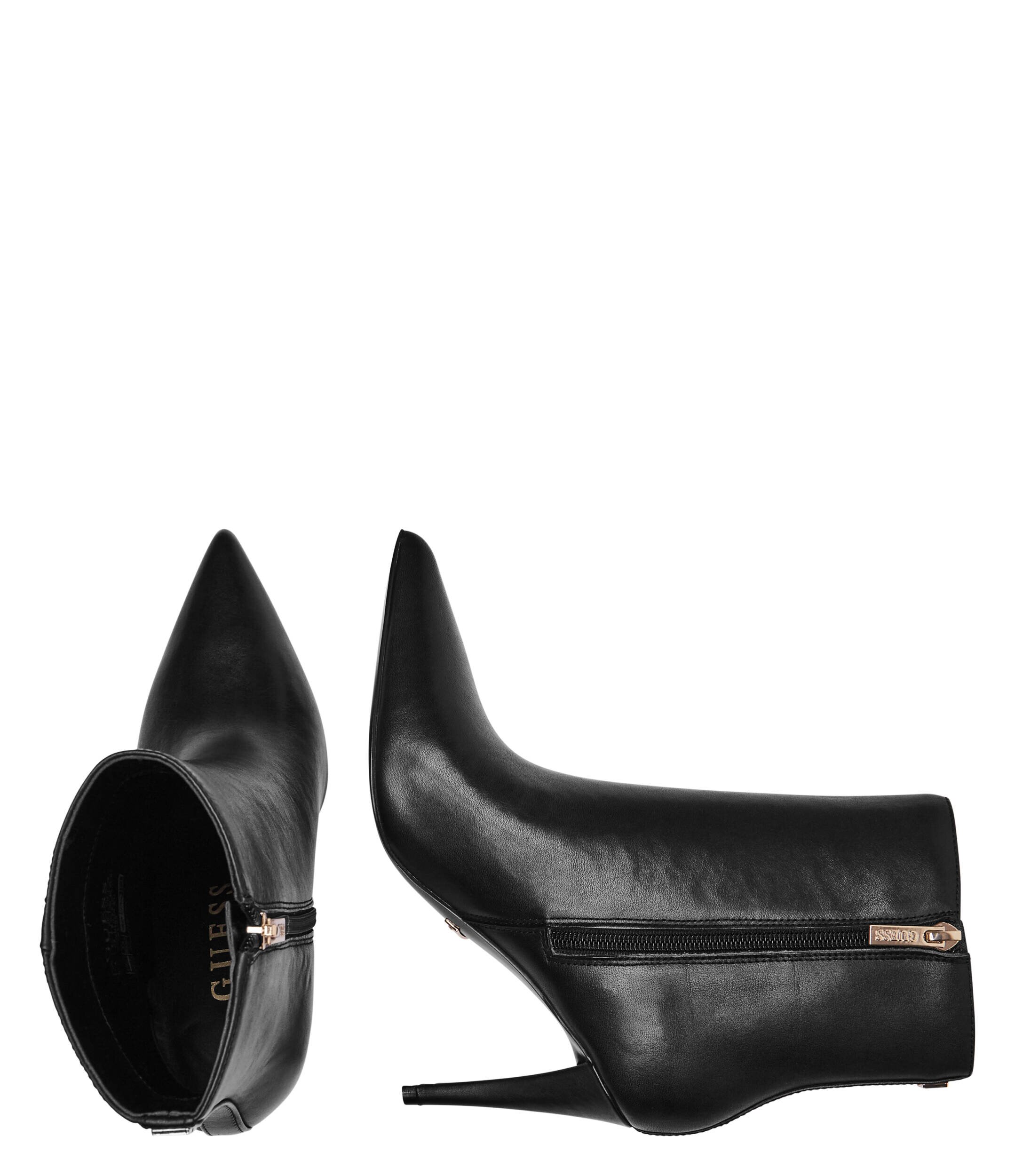 GUESS De piele botine cu toc subțire Slinks