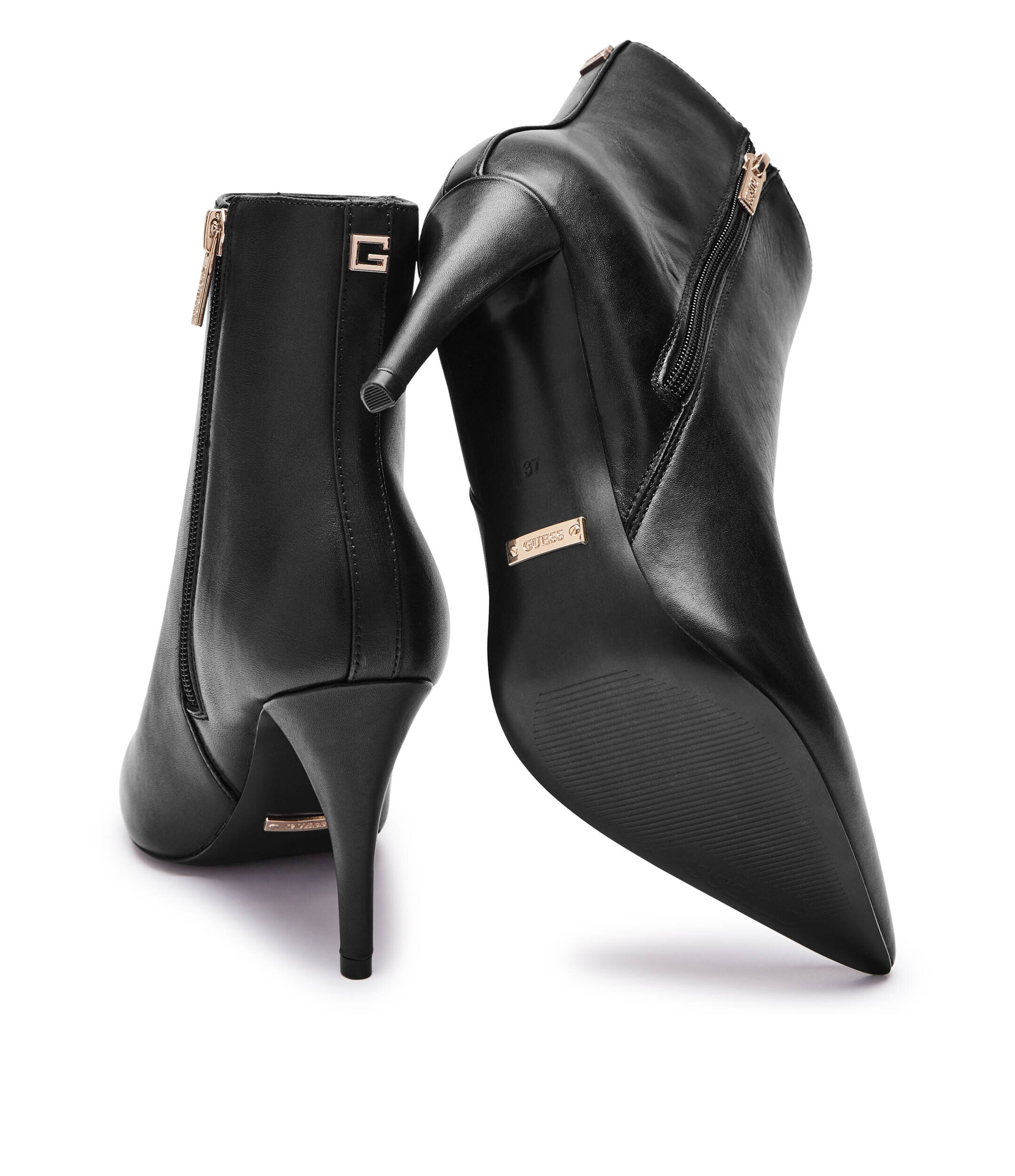GUESS De piele botine cu toc subțire Slinks