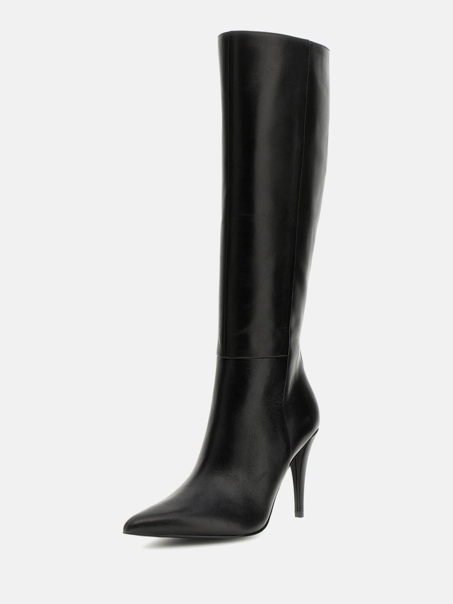 GUESS De piele cizme cu toc subțire