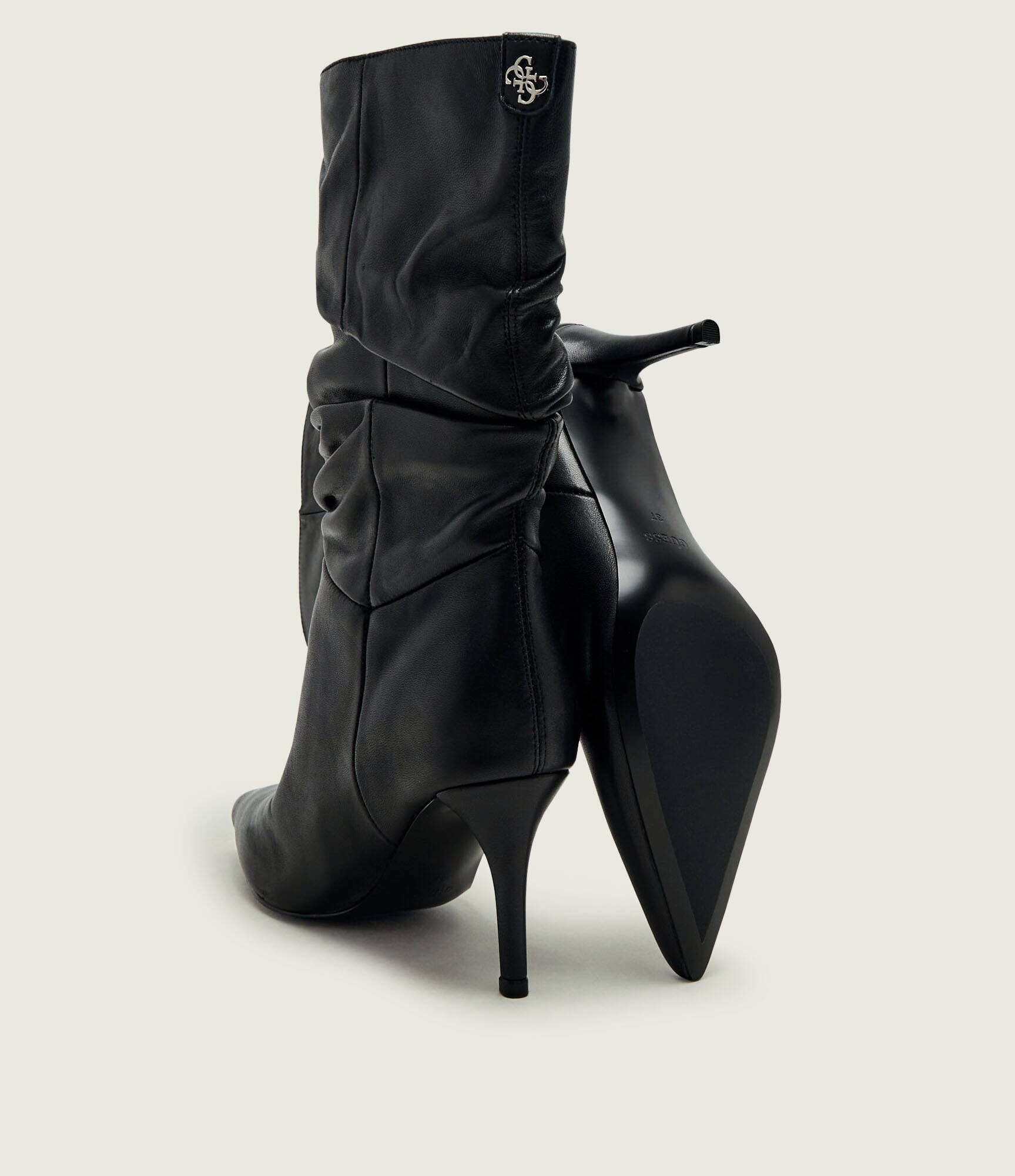 GUESS De piele cizme cu toc subțire Caralee