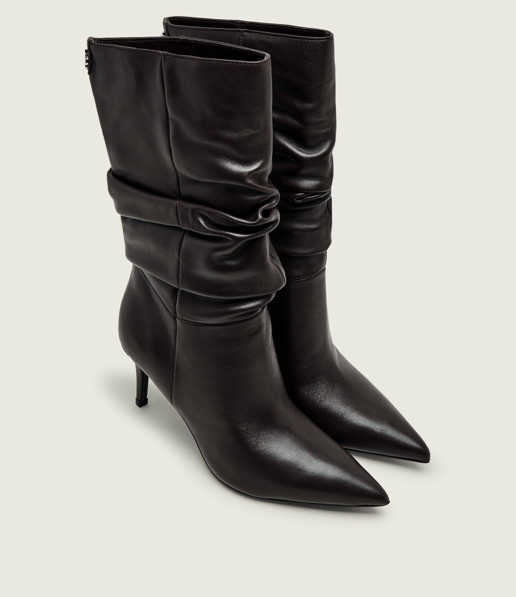 GUESS De piele cizme cu toc subțire Caralee