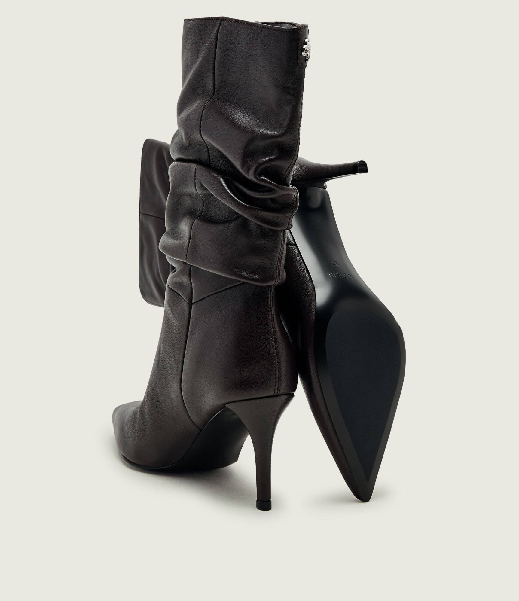 GUESS De piele cizme cu toc subțire Caralee