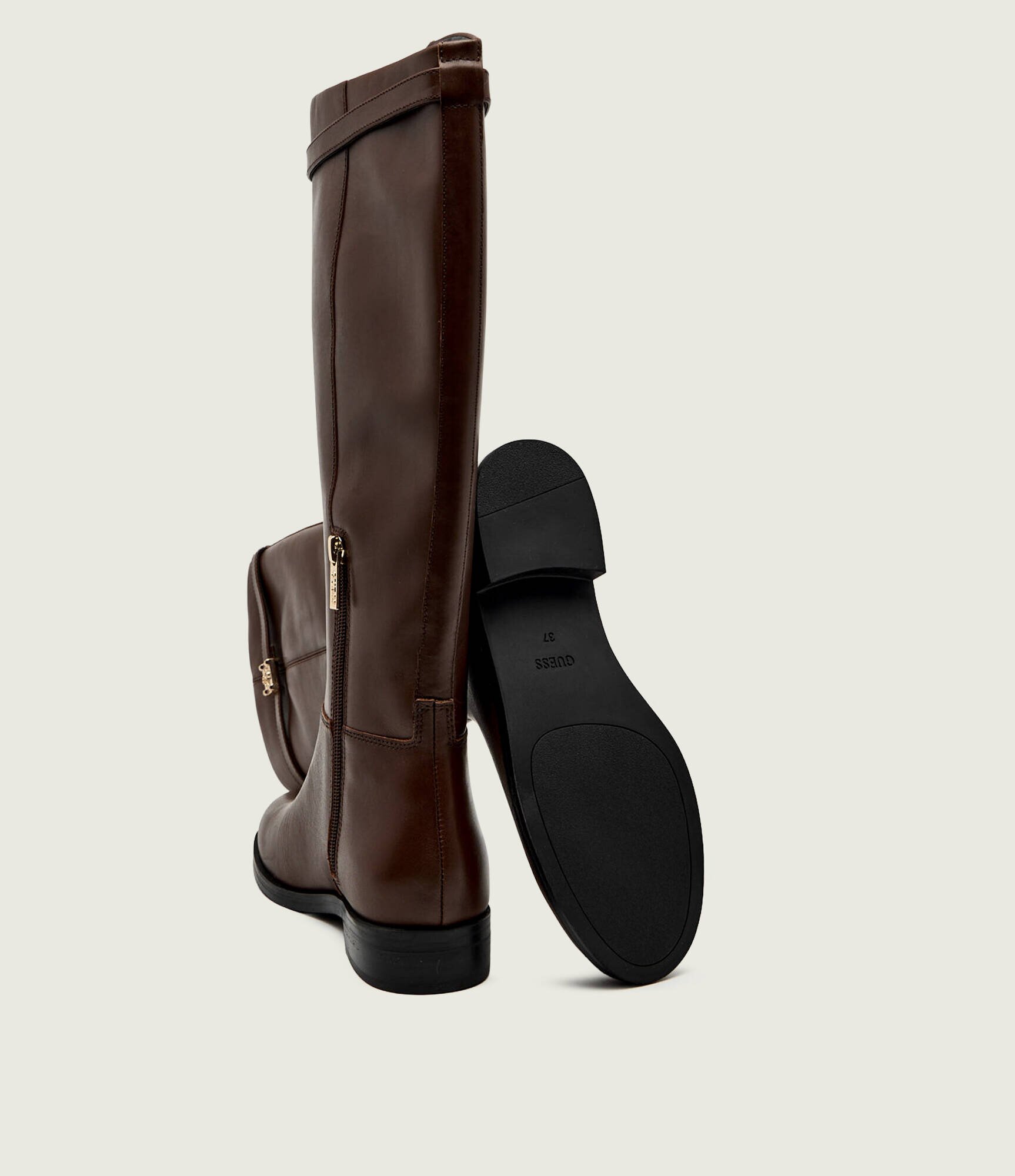 GUESS De piele cizme de echitație ZORO