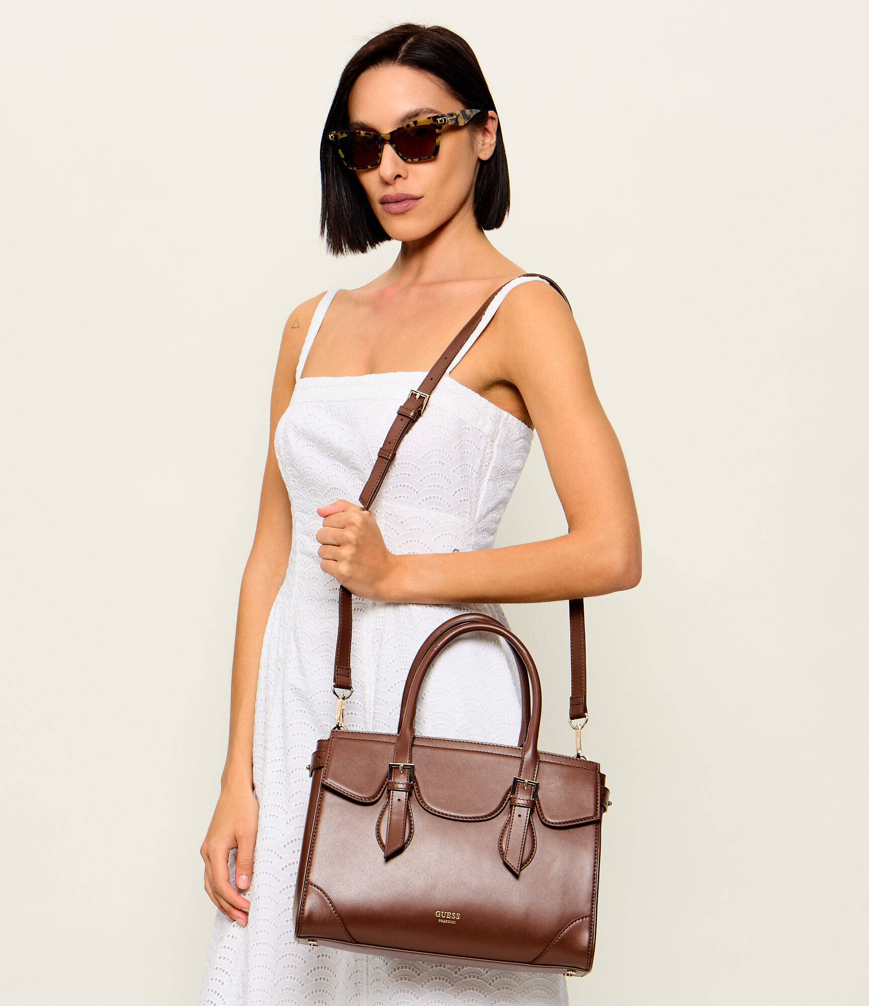 GUESS De piele cufăr SOFIA