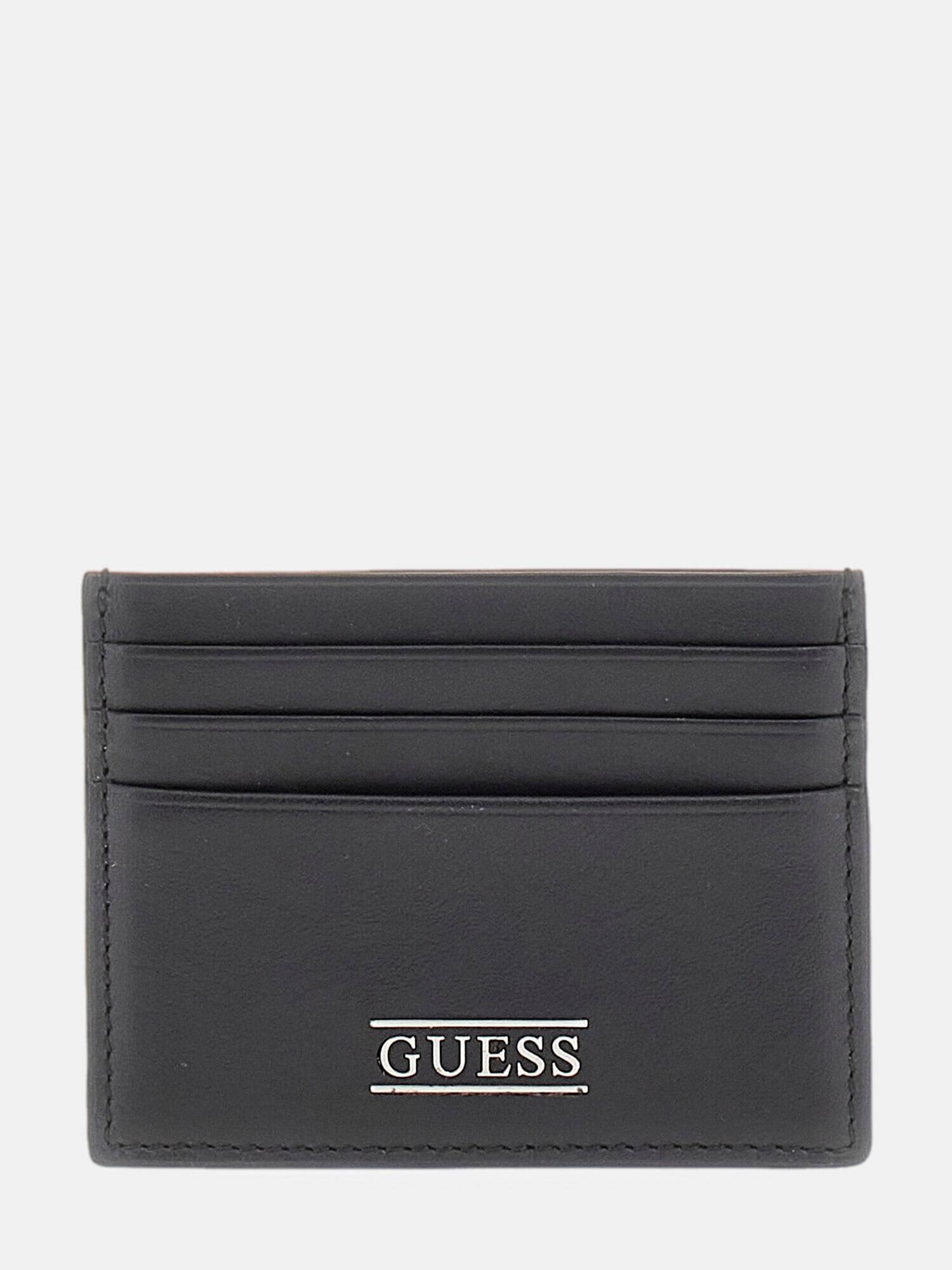 GUESS De piele husă pentru carduri Boston