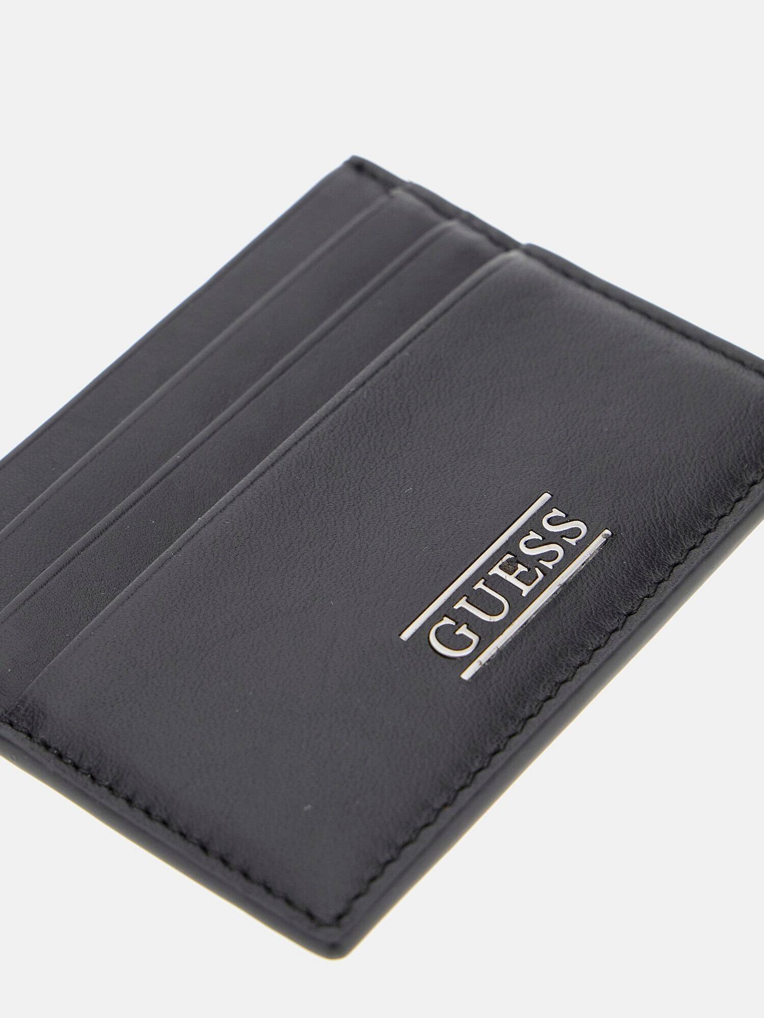 GUESS De piele husă pentru carduri Boston