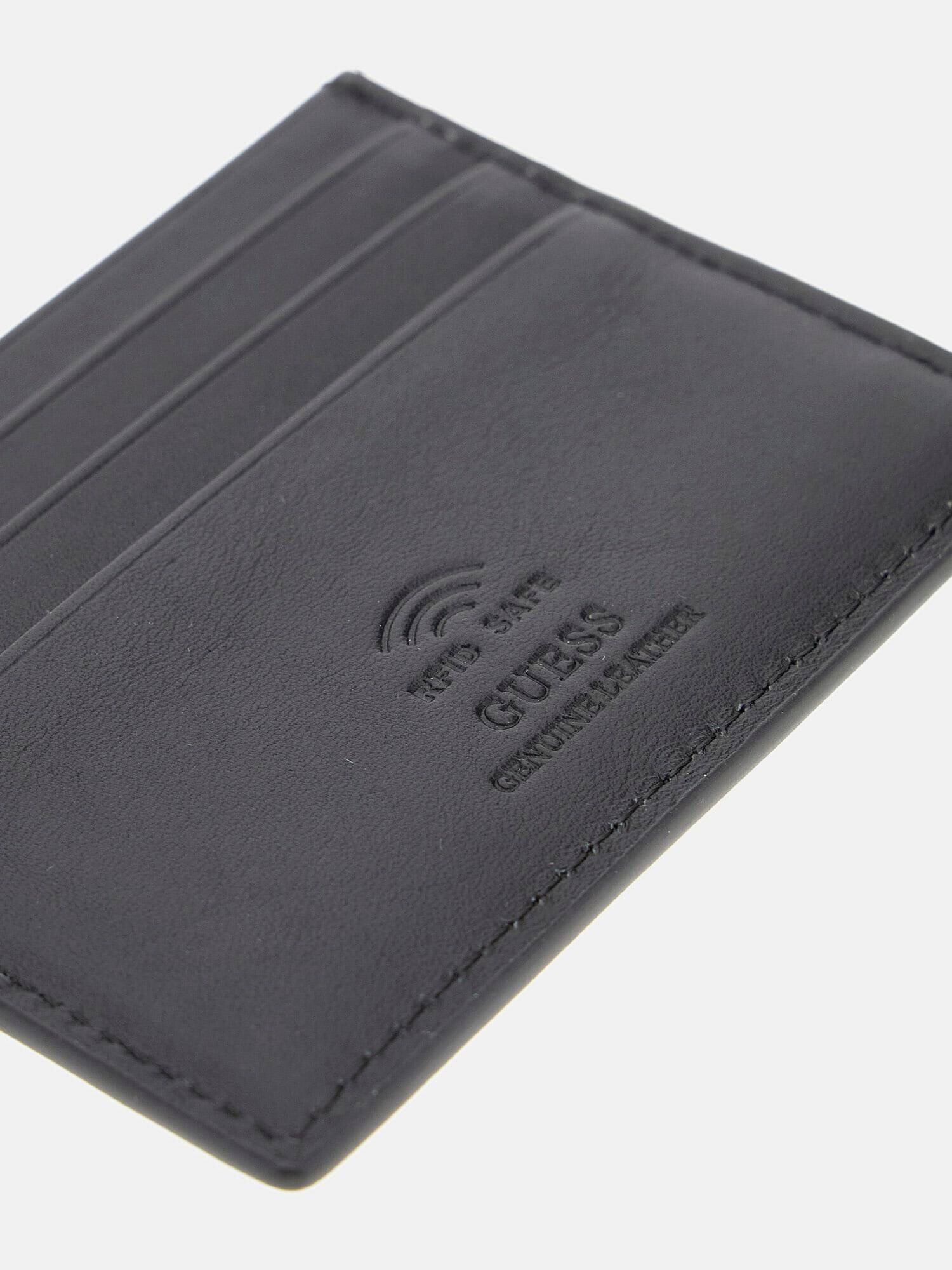 GUESS De piele husă pentru carduri Boston