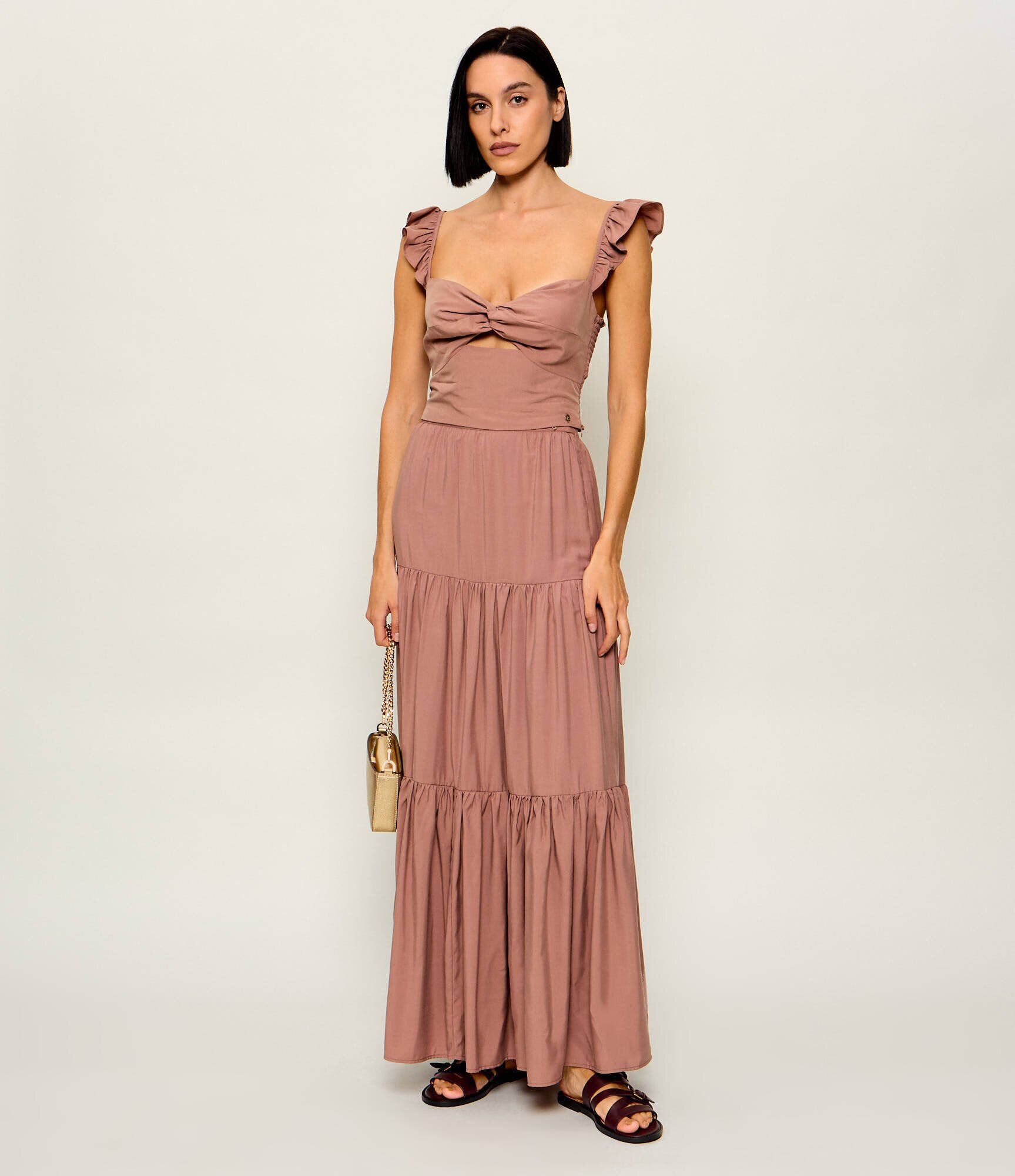 GUESS De piele șlapi Grayden