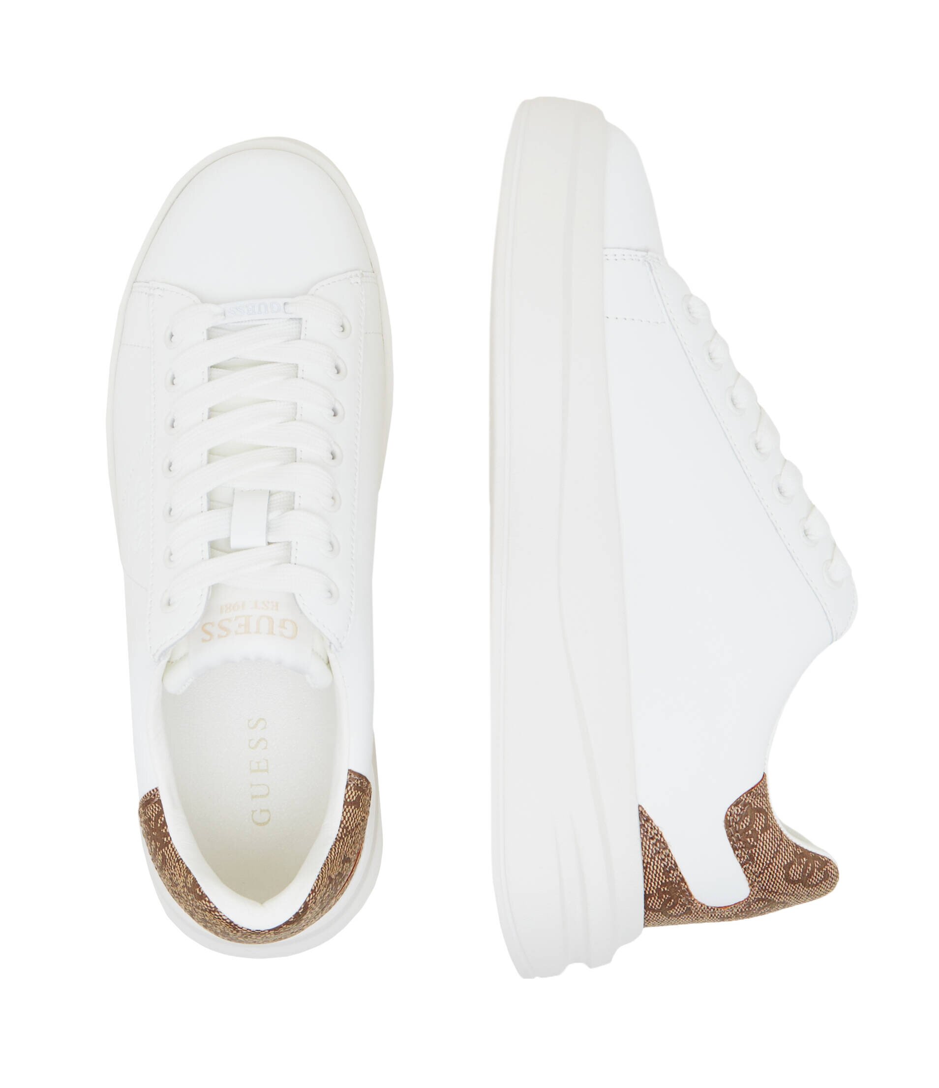 GUESS De piele sneakers