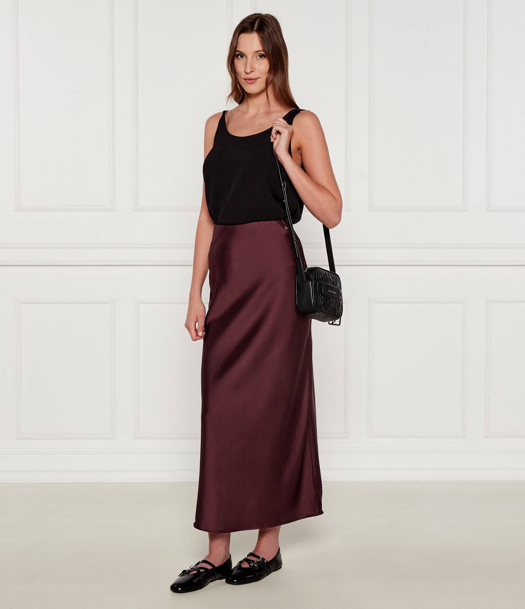 GUESS De satin fustă Sibilla