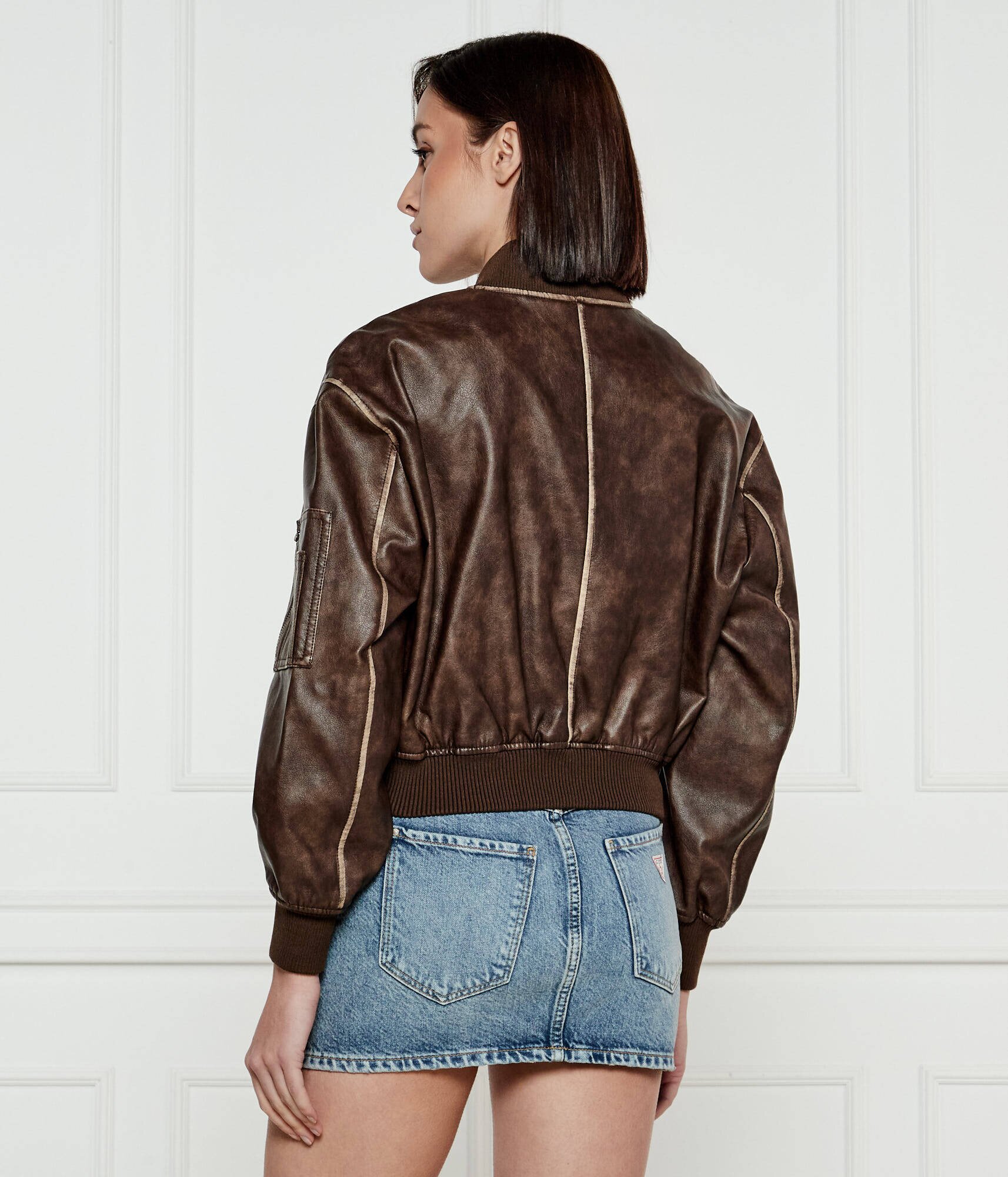 GUESS Geacă bomber ANGELIQUE | Regular Fit