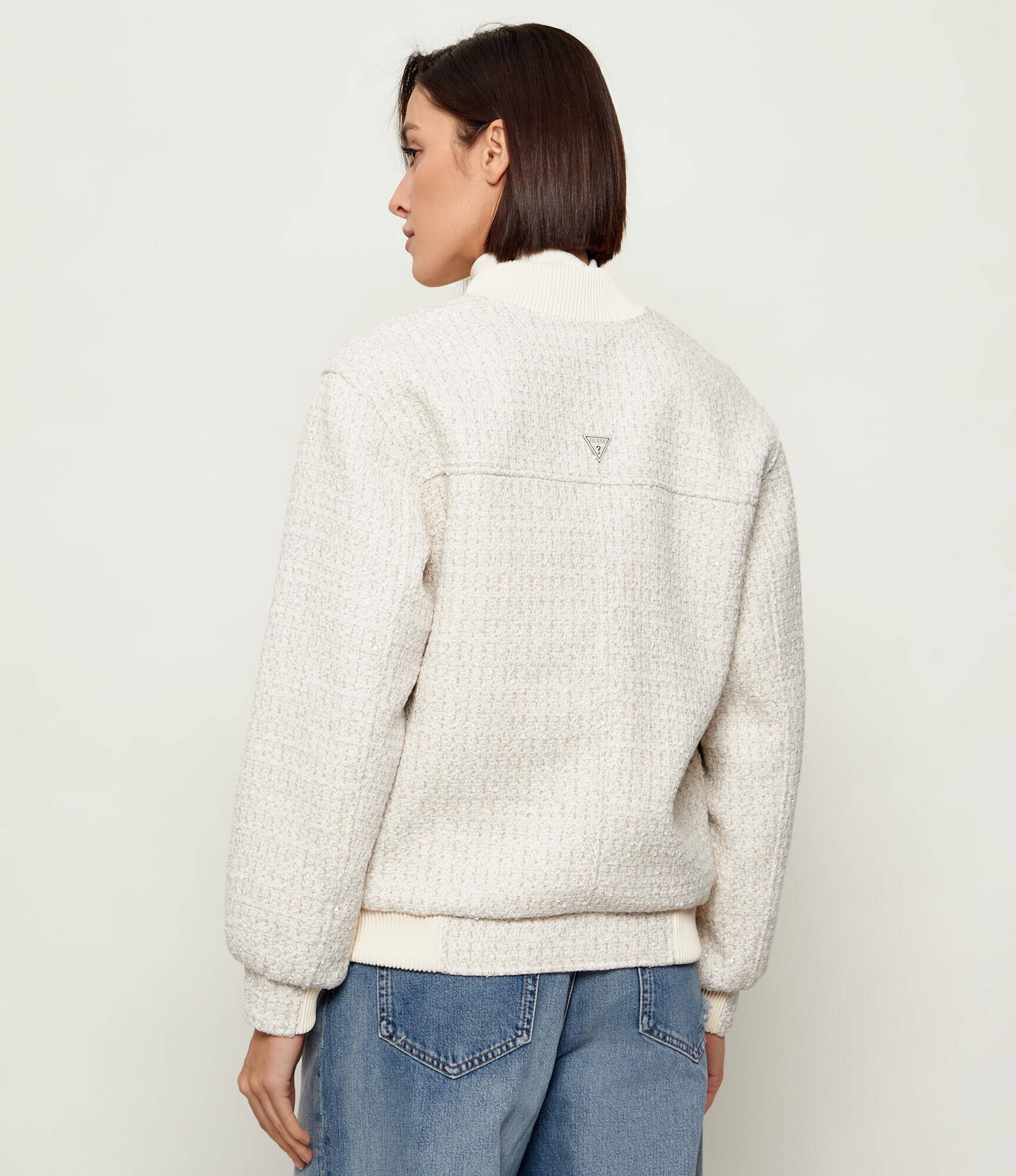GUESS Geacă bomber PERINNE TWEED | regular fit