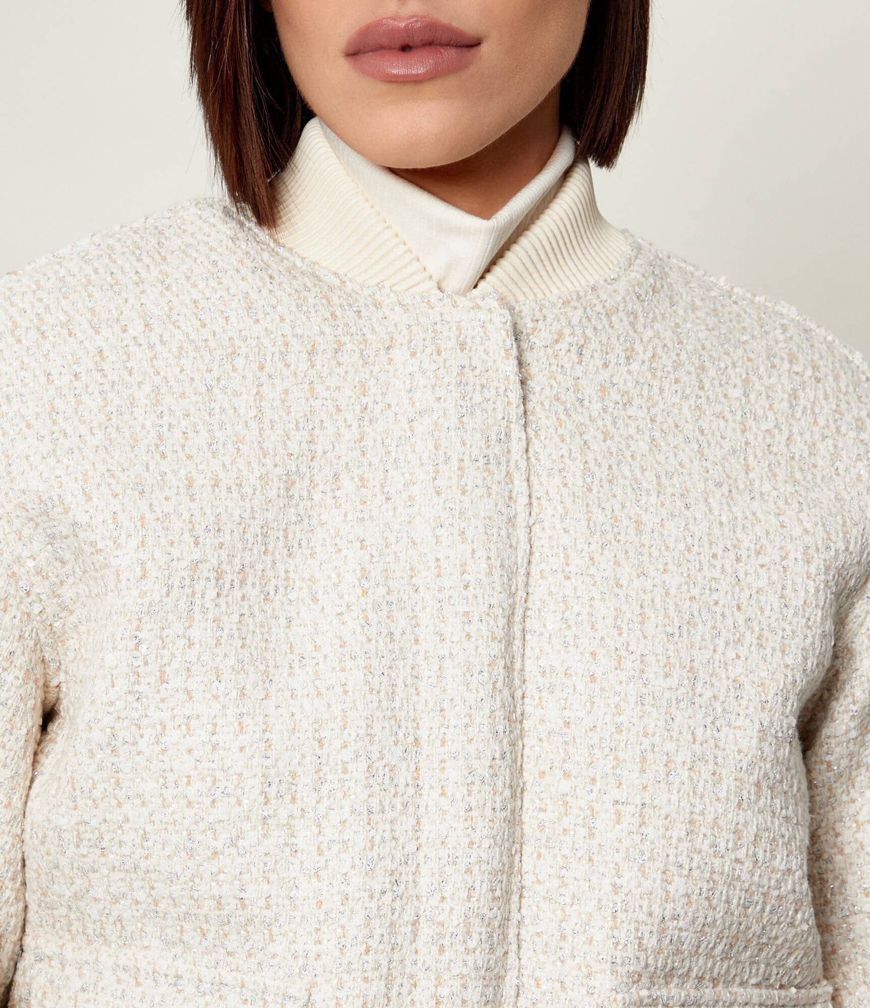 GUESS Geacă bomber PERINNE TWEED | regular fit