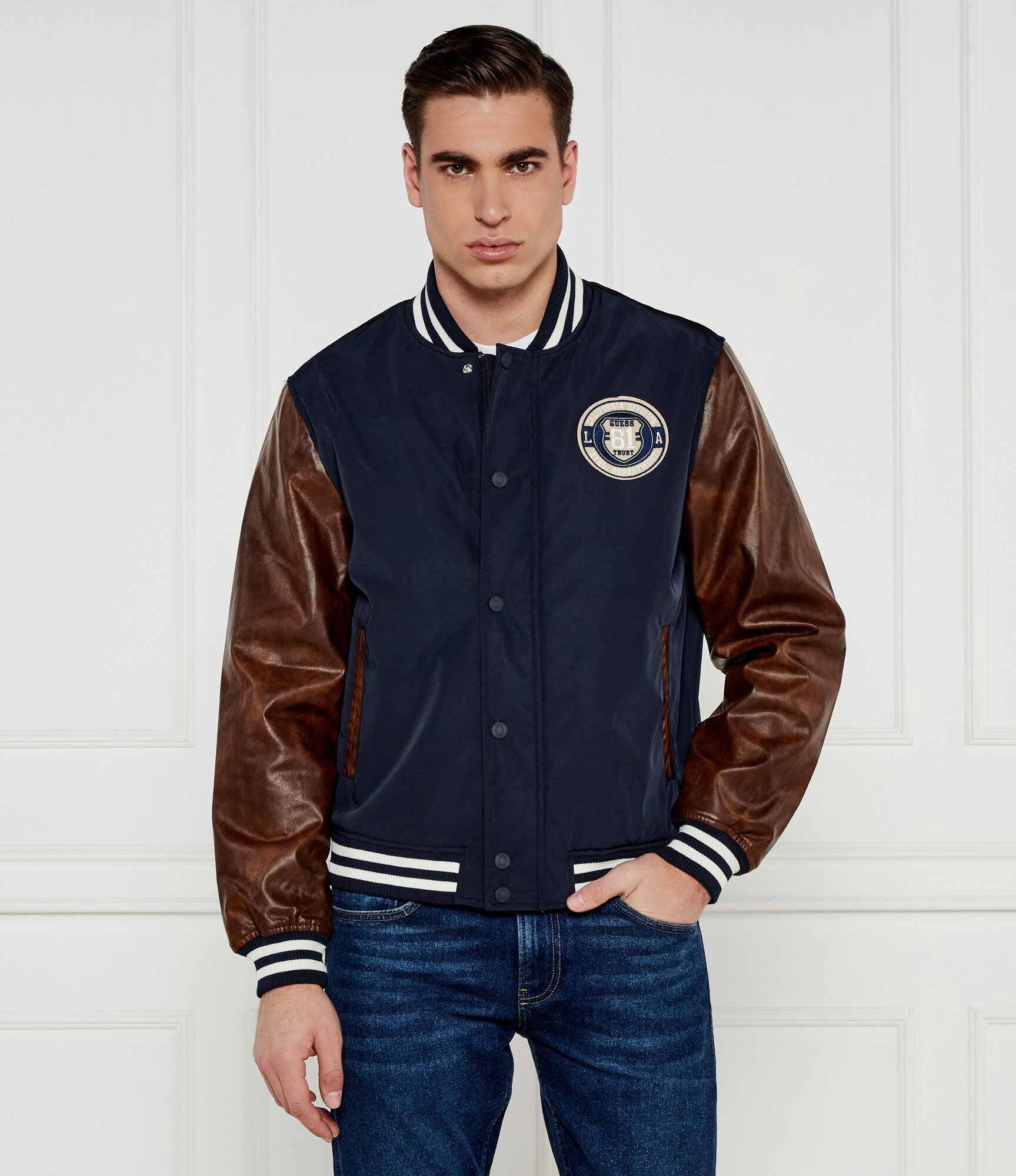 GUESS Geacă bomber VARSITY | Regular Fit