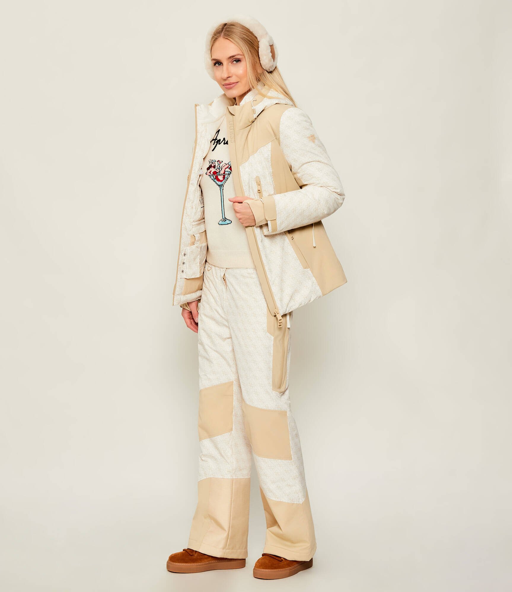 GUESS Geacă de schi FLORA | regular fit
