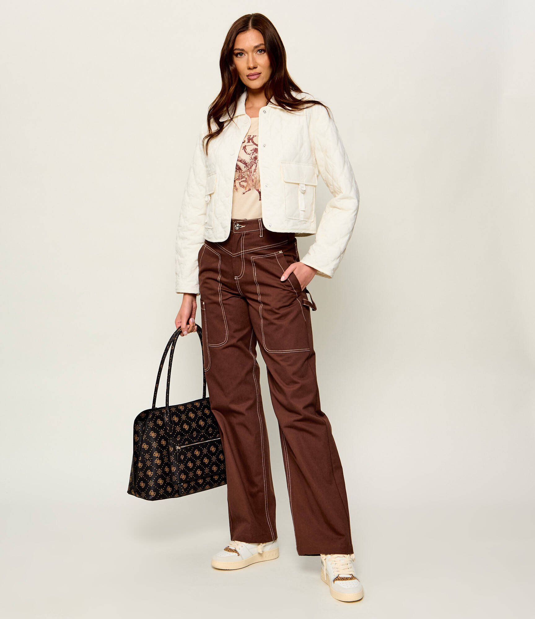 GUESS Geacă | x North Sails | Cropped Fit