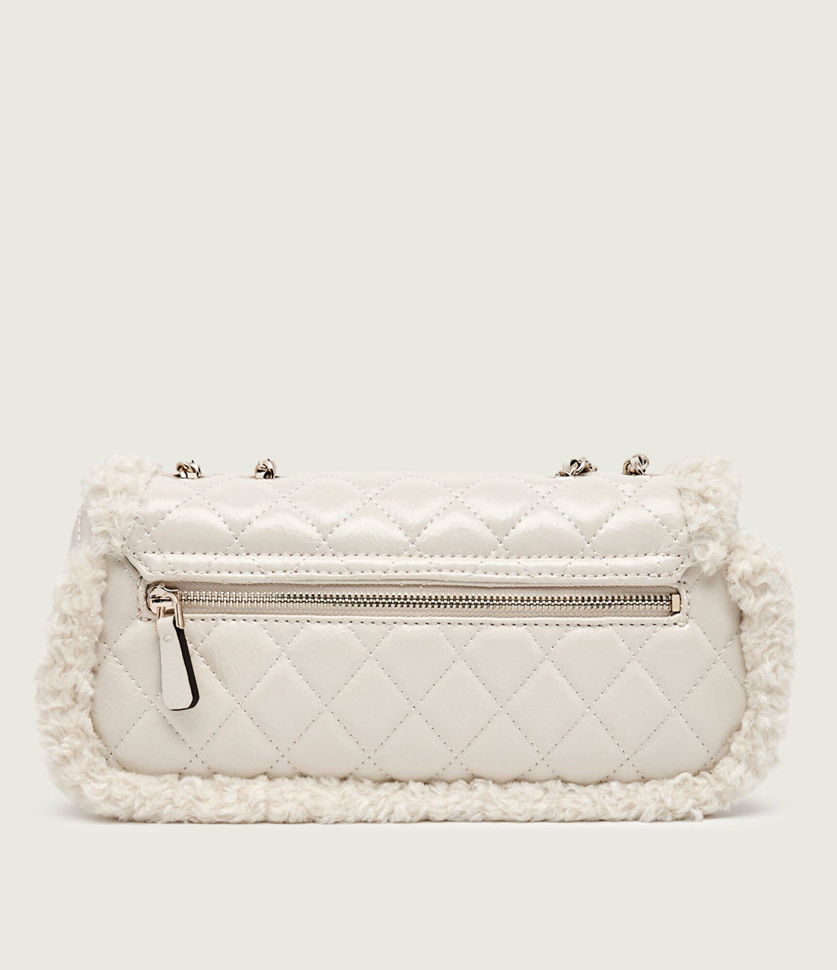 GUESS Geantă pe umăr CRISTI | shearling