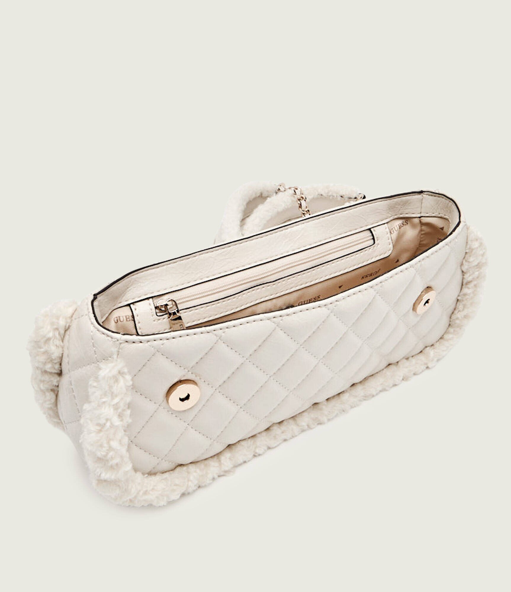 GUESS Geantă pe umăr CRISTI | shearling