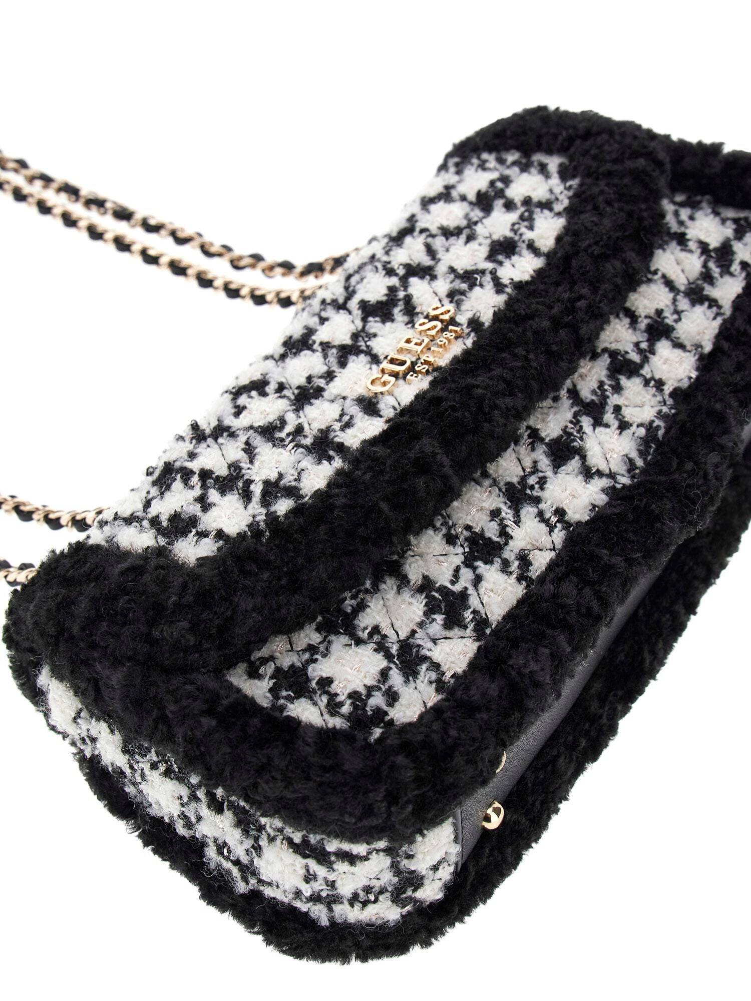 GUESS Geantă pe umăr Cristi | shearling
