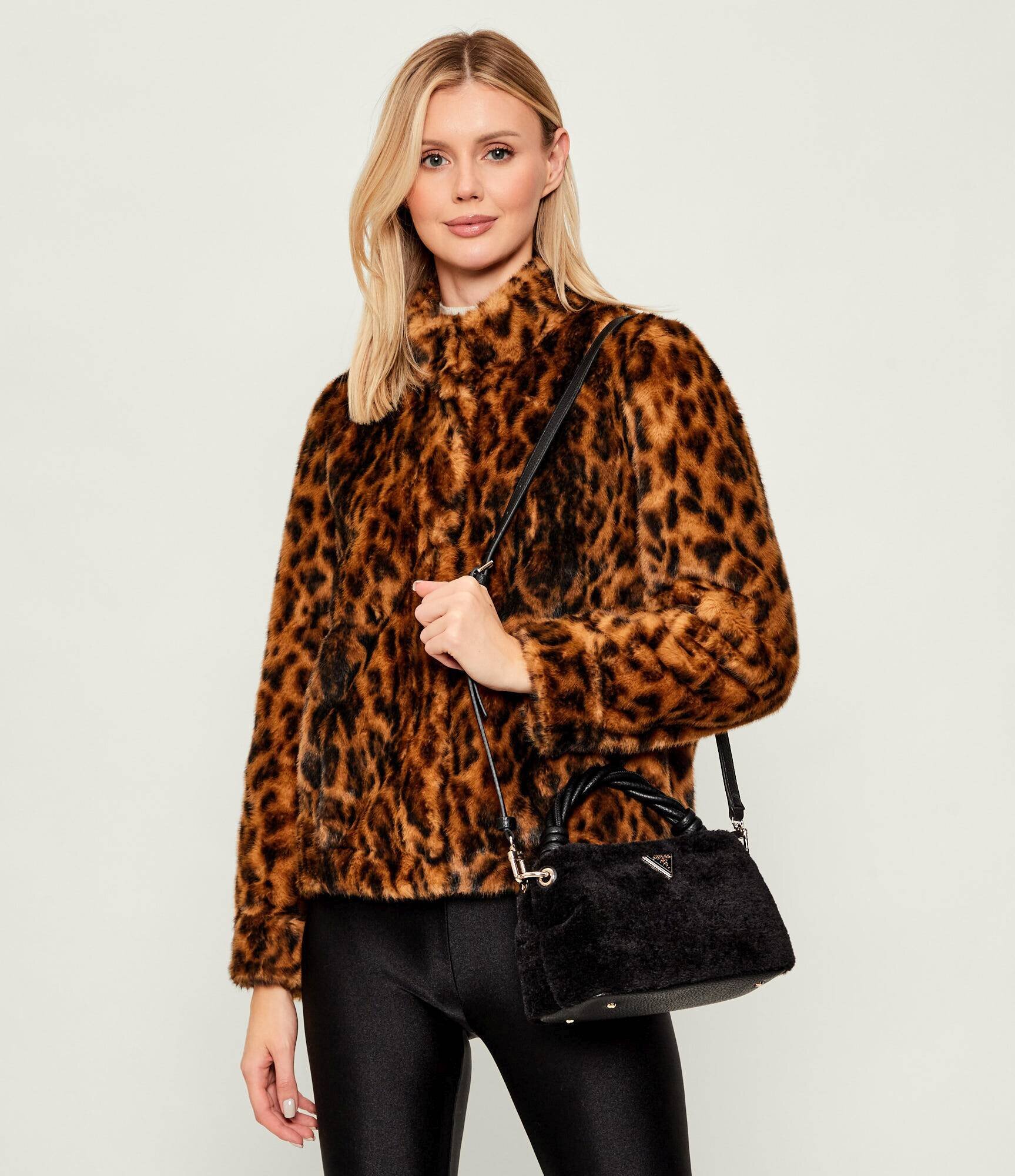 GUESS Geantă pe umăr SHAIDA | shearling