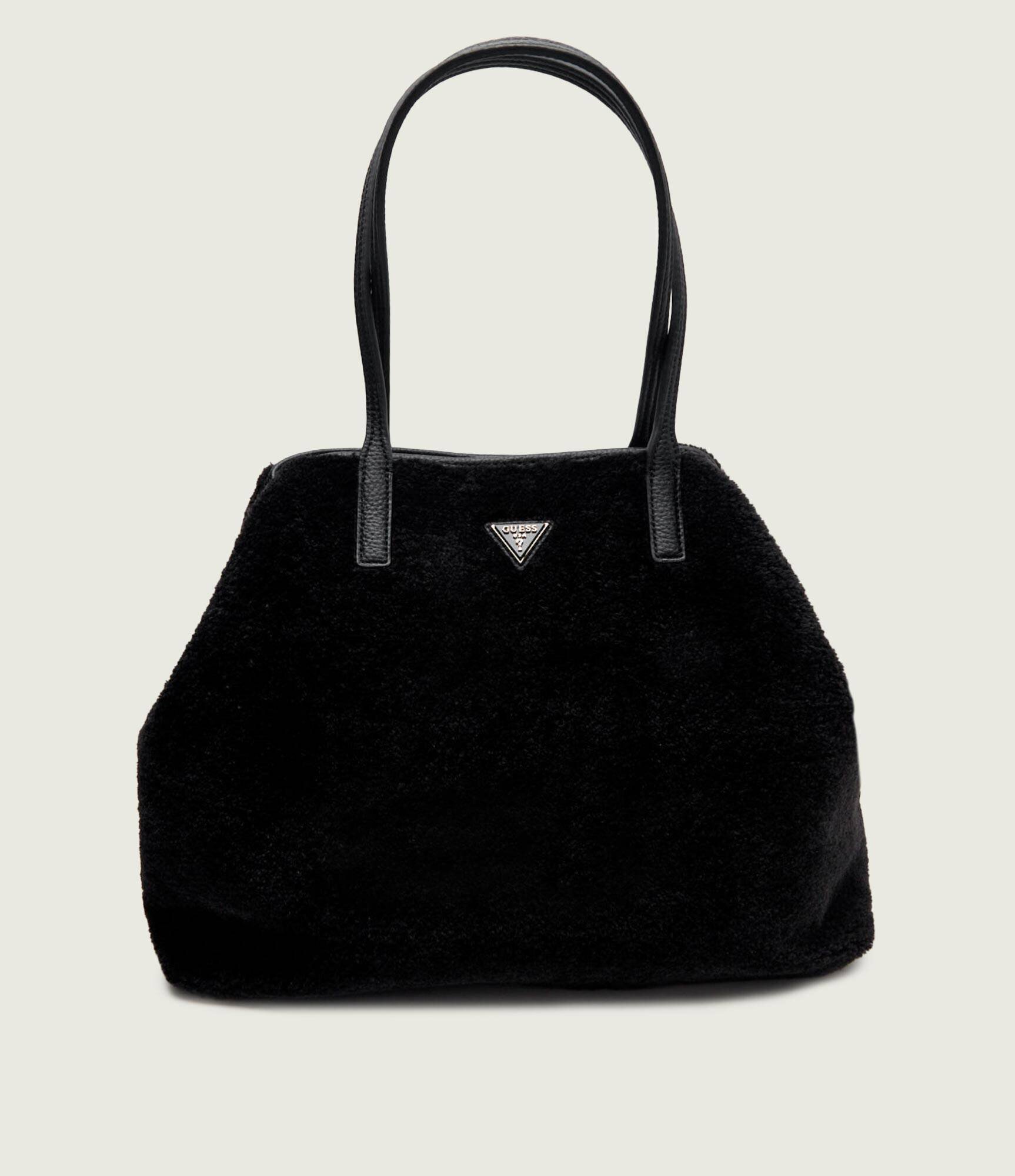 GUESS Geantă shopper 2 în 1 Victtoria | shearling