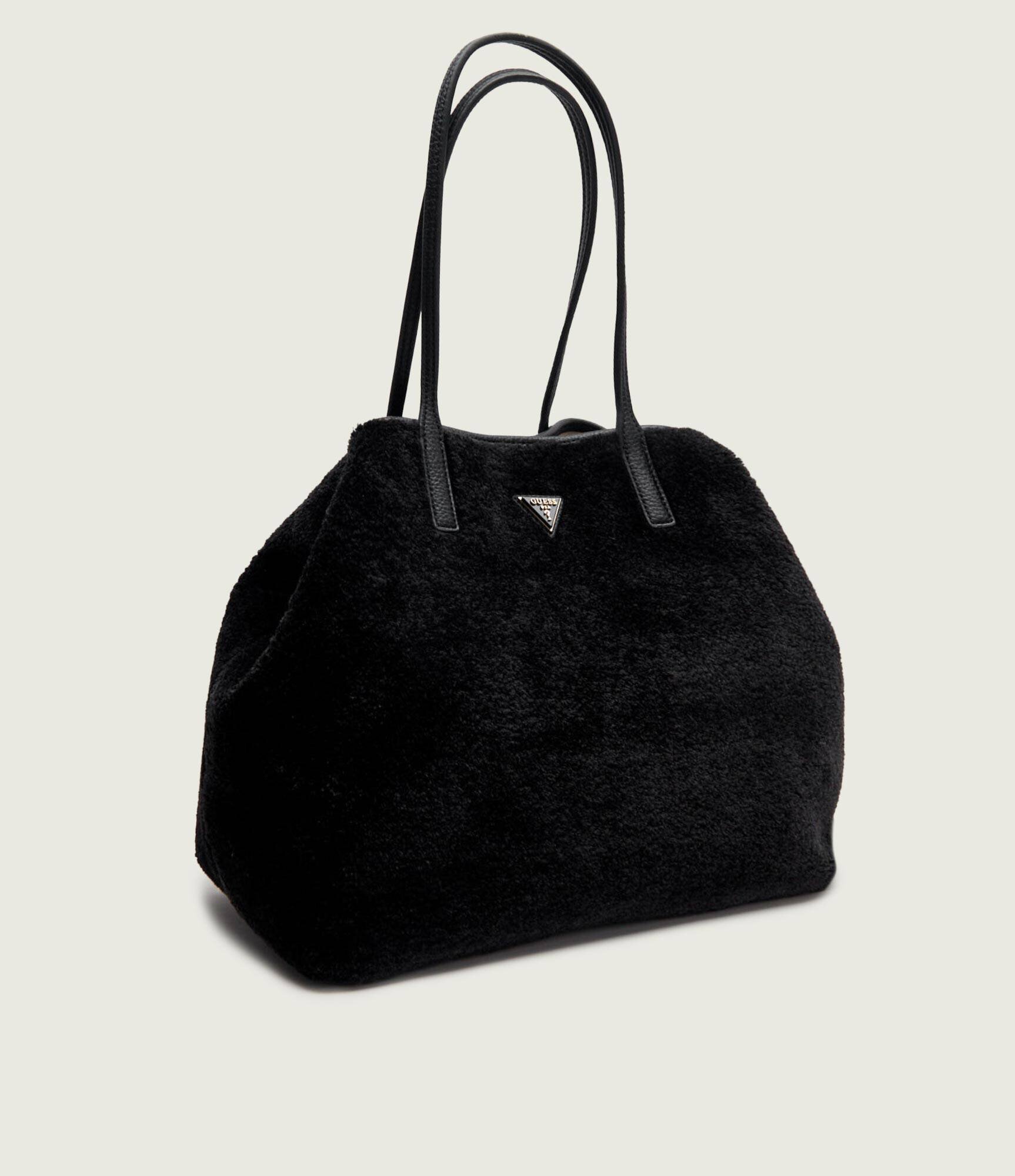 GUESS Geantă shopper 2 în 1 Victtoria | shearling