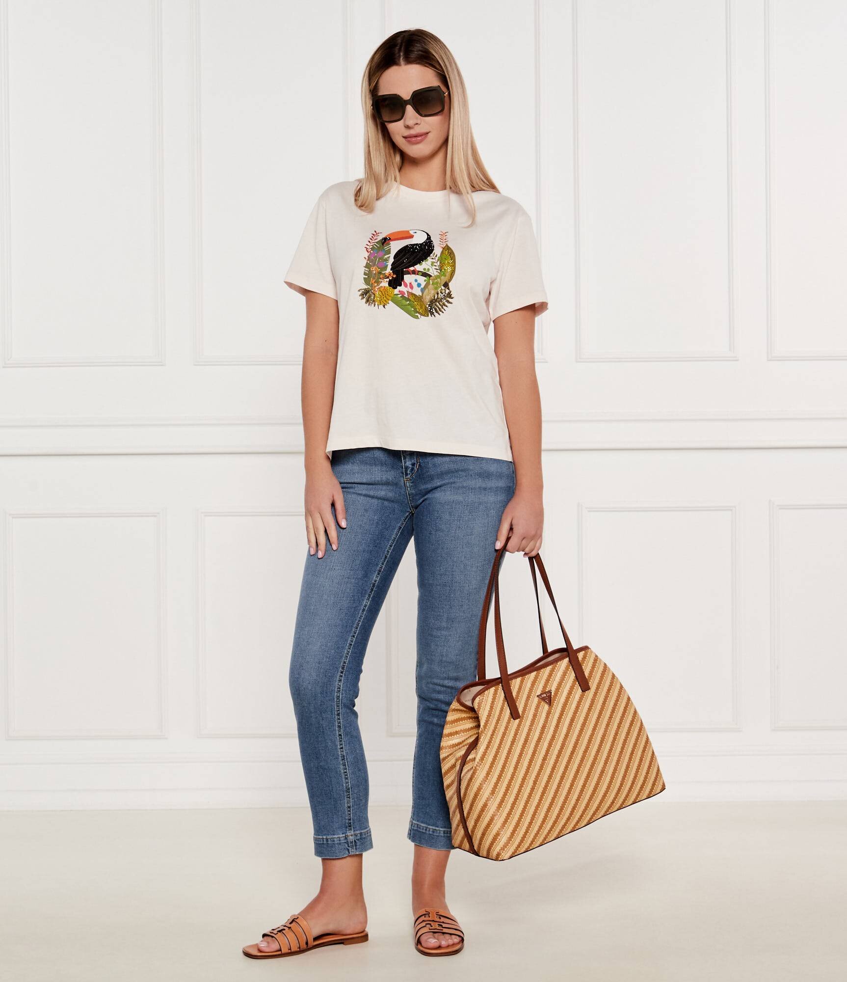 GUESS Geantă shopper 2 în 1 Vikky II