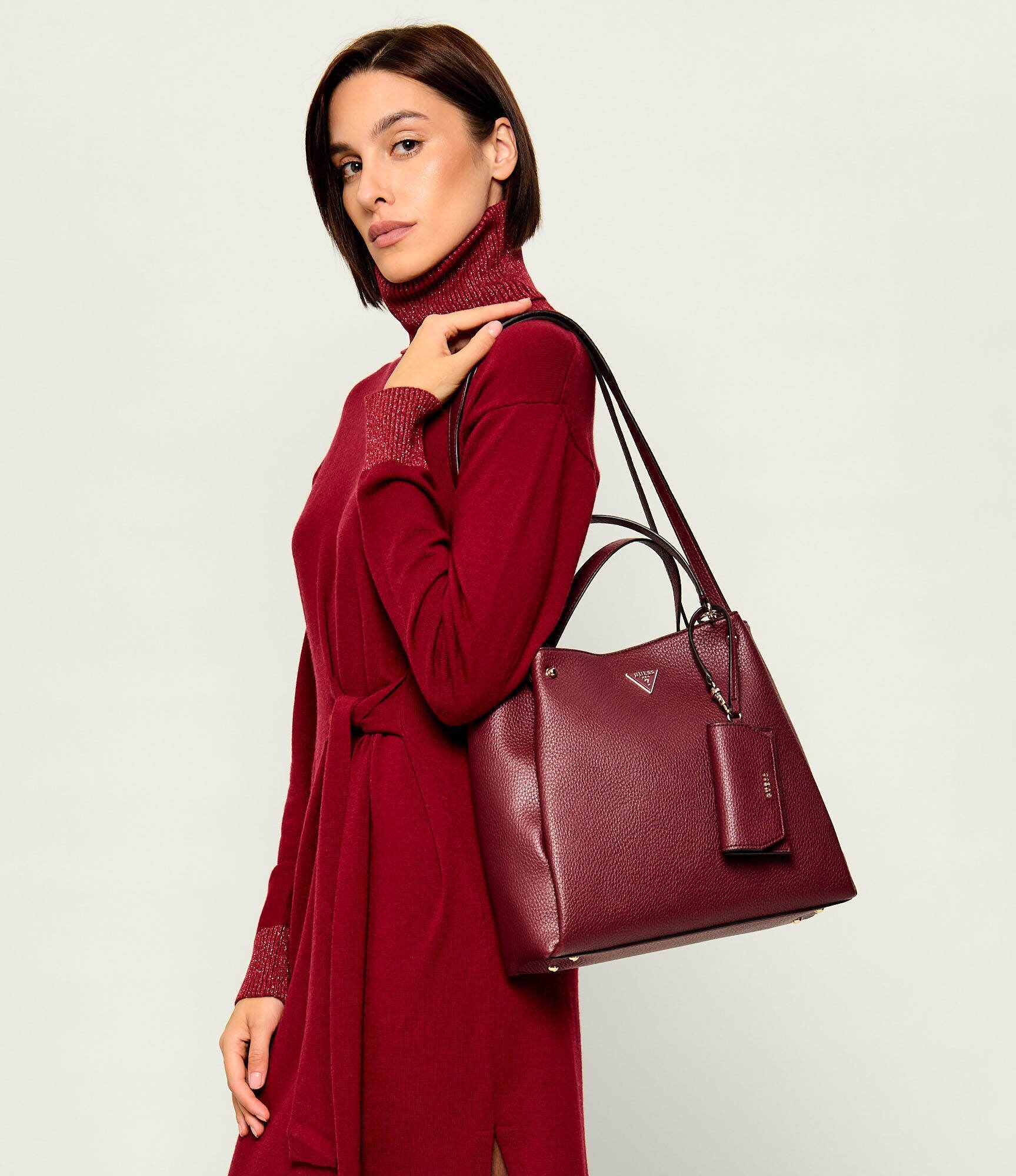 GUESS Geantă shopper + borsetă Lorella